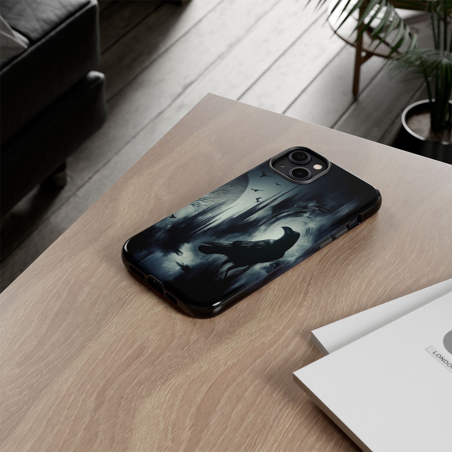 Mystical Flight by the Raven - Phone Case