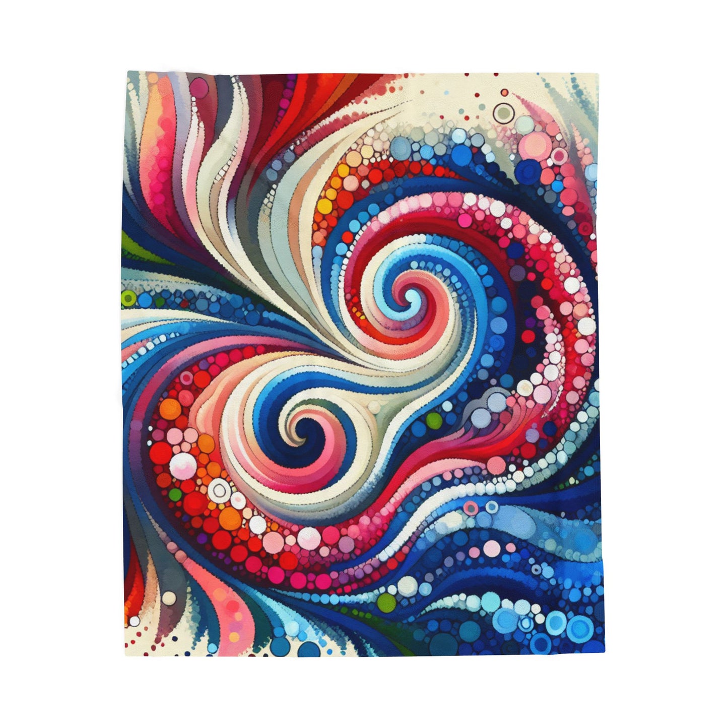 Swirl of Imagination - Plush Blanket