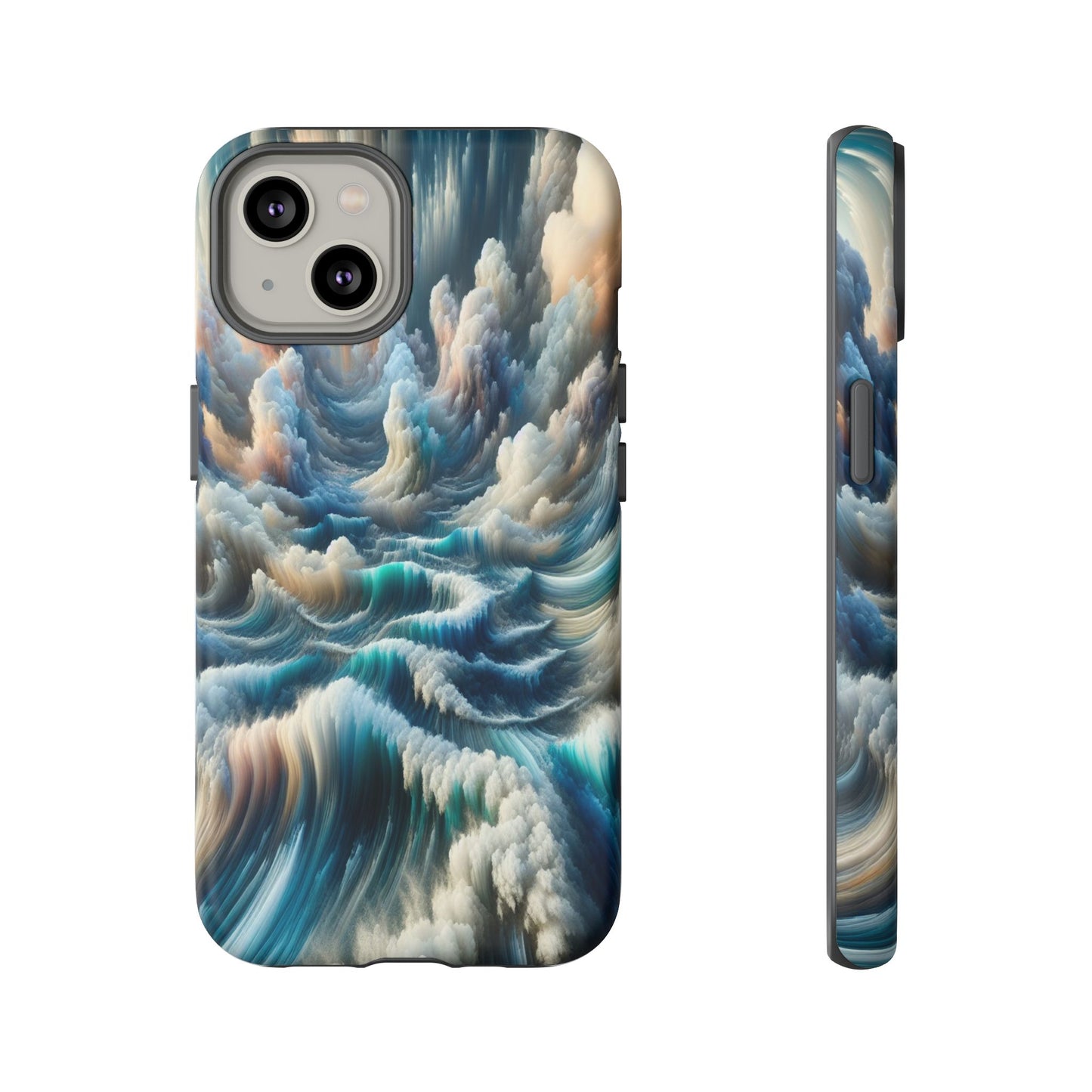 Waves of Clouded Light - Phone Case