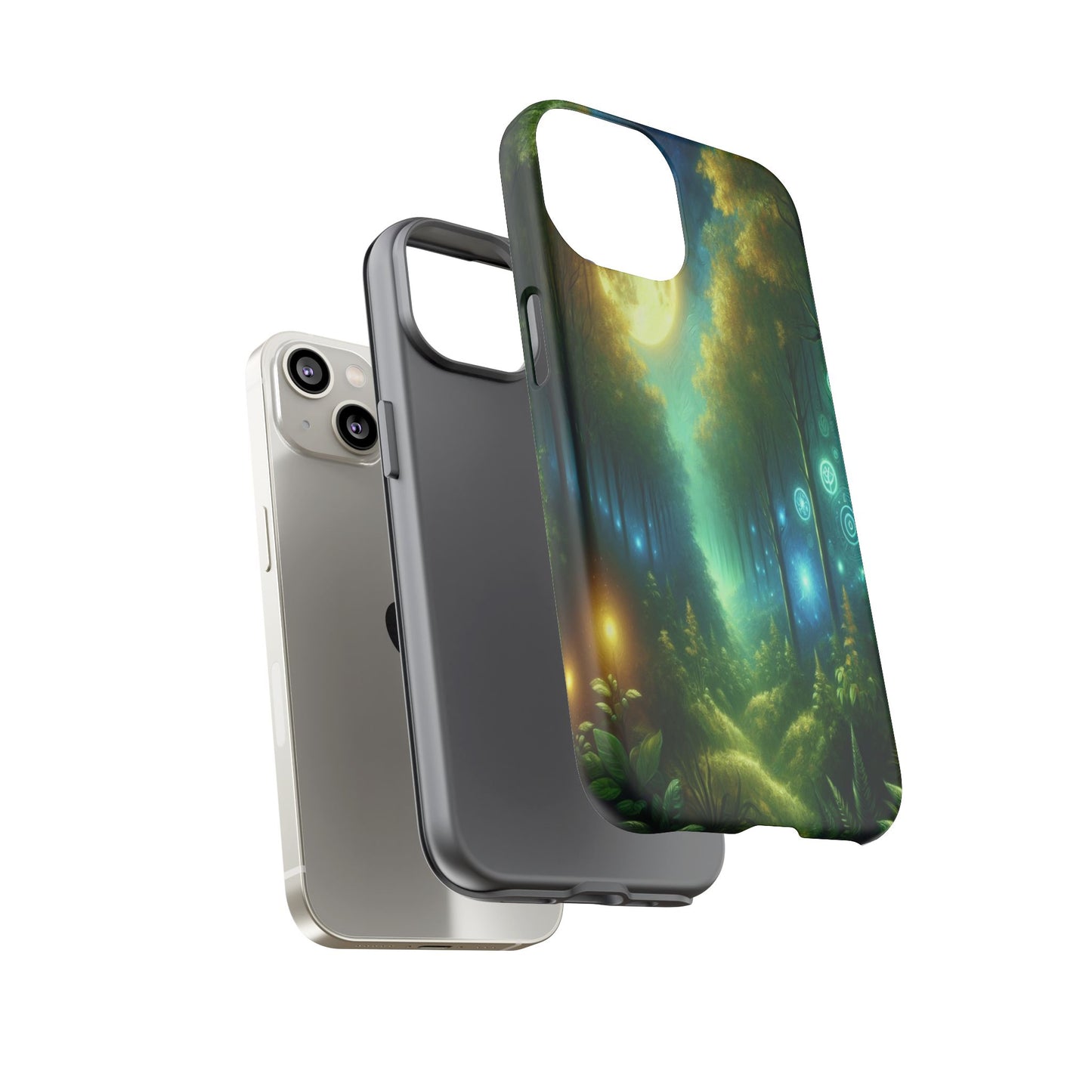 Moonlit Forest Wonders - Phone Case
