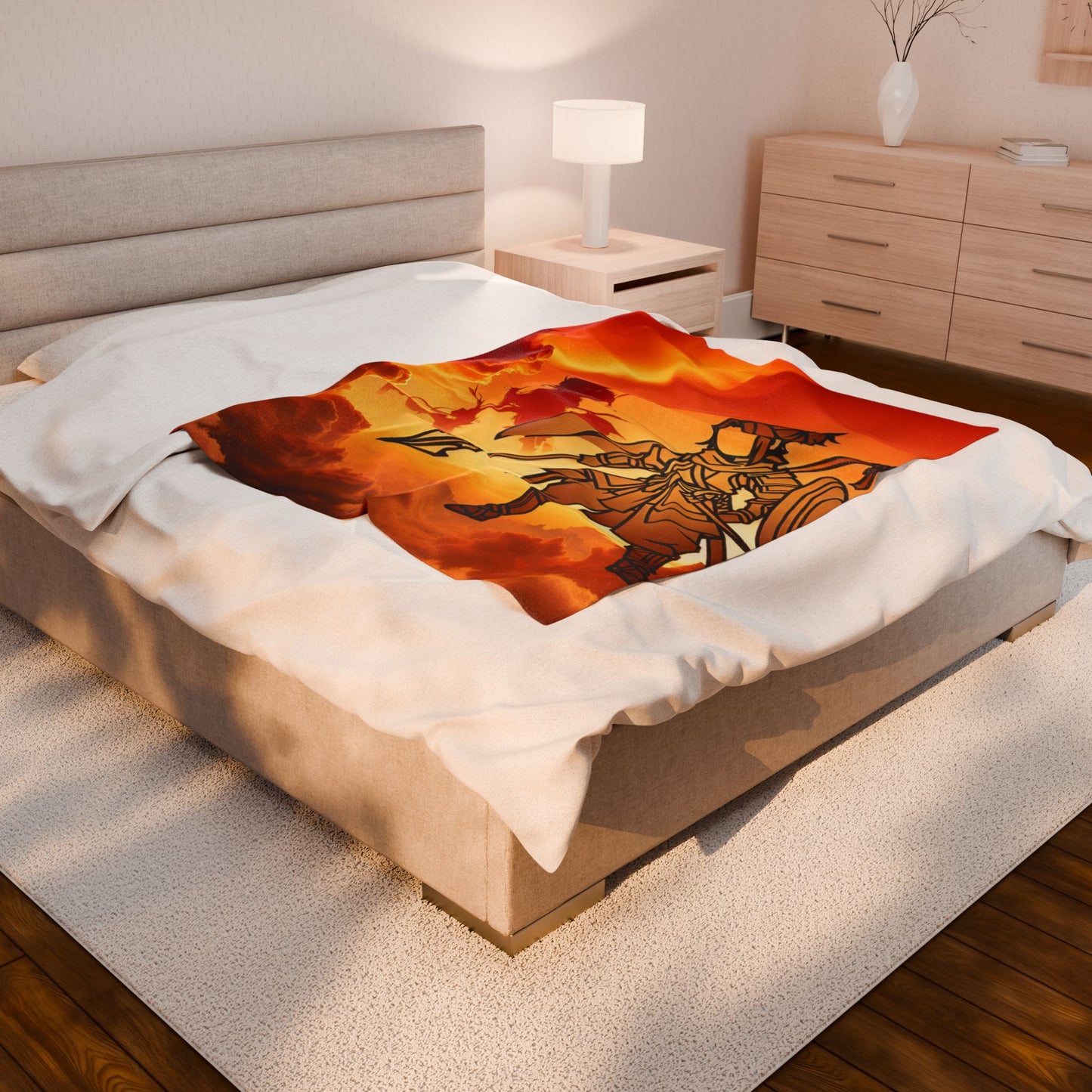 Warrior's Dawn - Plush Blanket