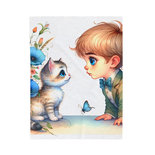 Childhood Wonderment - Plush Blanket