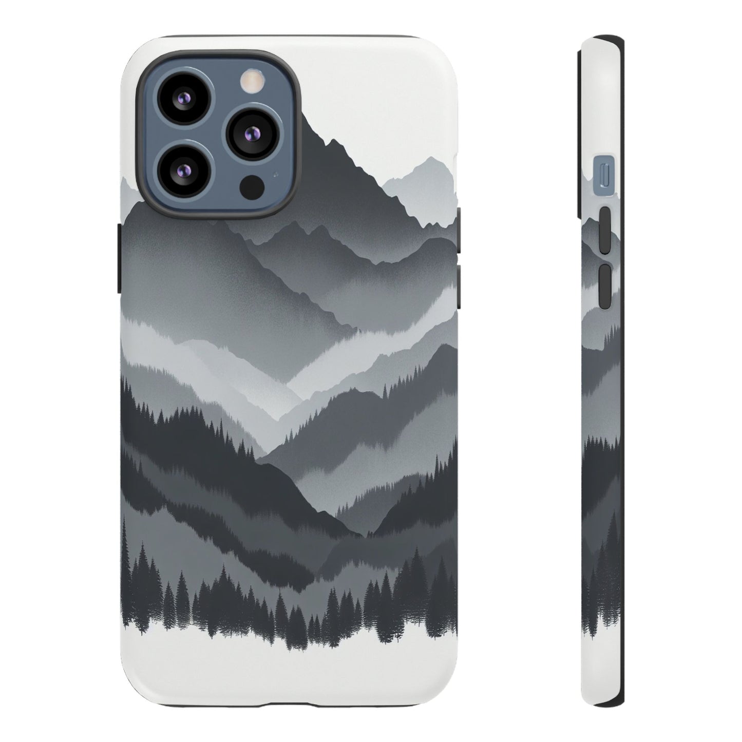 Layers of Misty Peaks - Phone Case