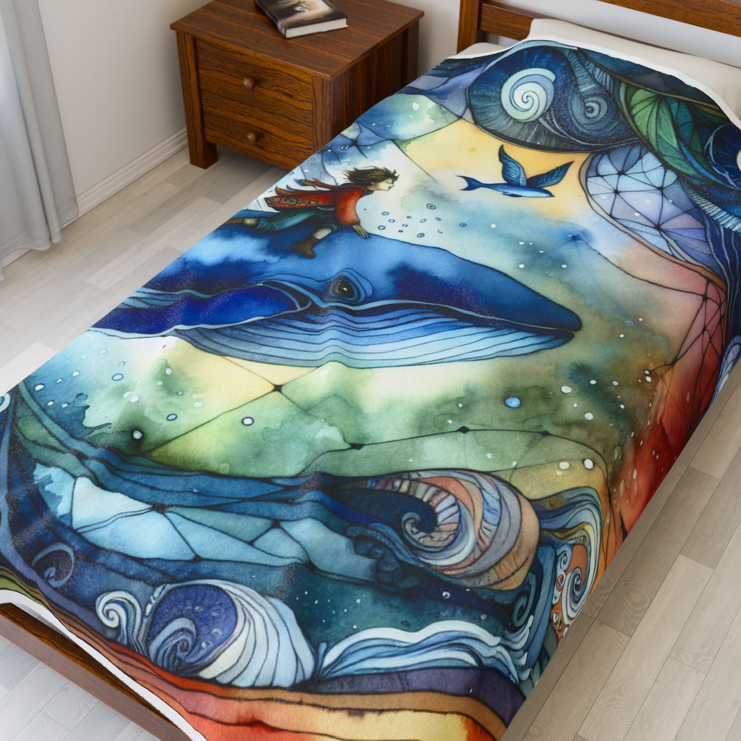 Journey Beyond Boundaries - Plush Blanket