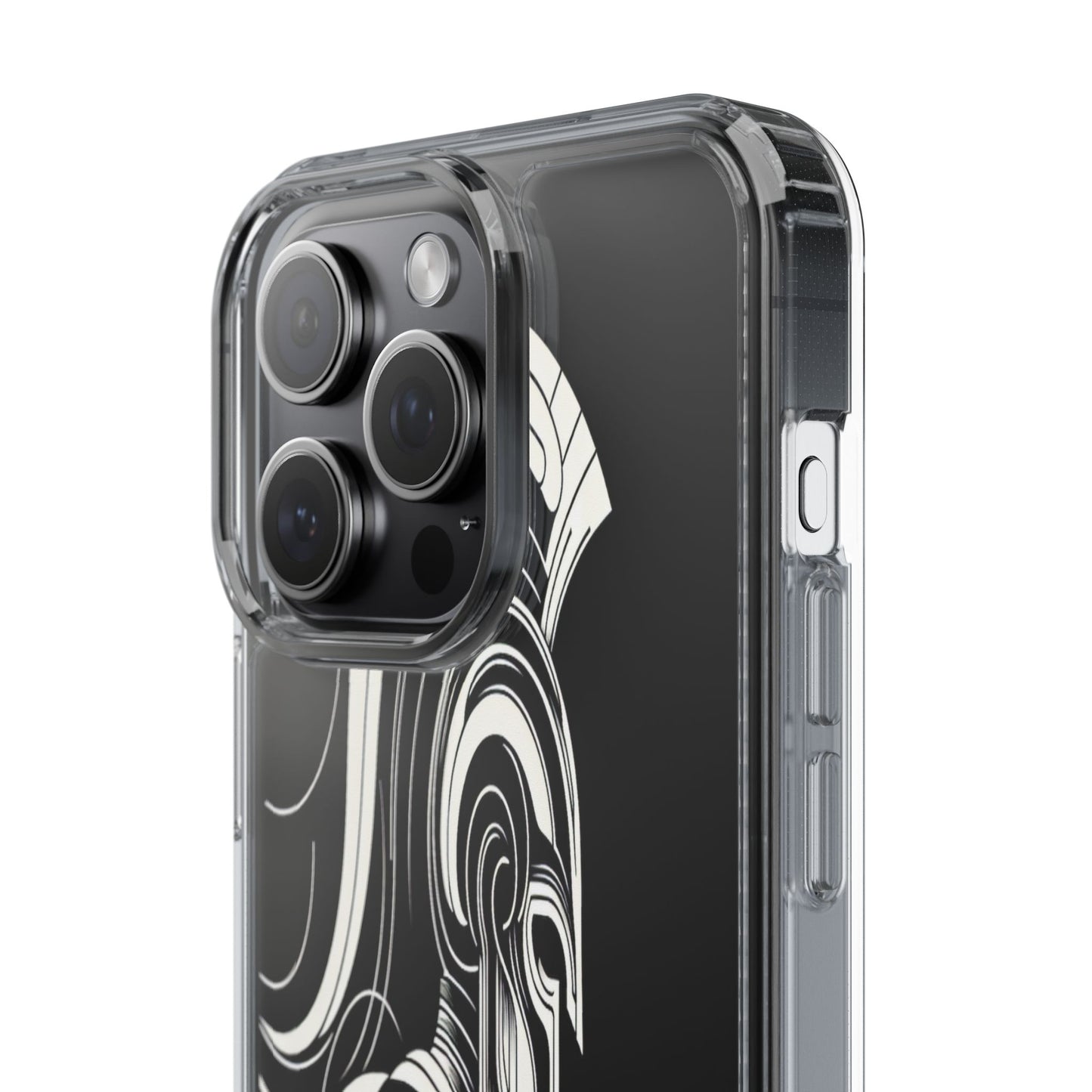 Transparent Timeless Sentinel Iphone Case Compatible With Iphone 16 15 14 - Clear Phone Cover