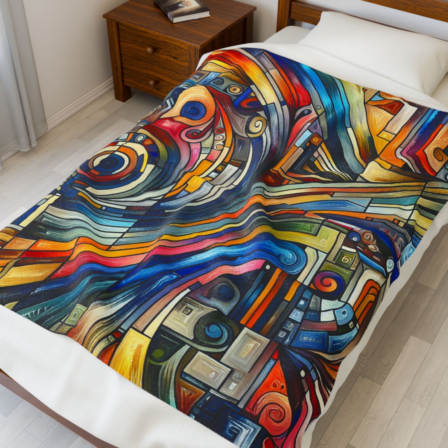 Patterns of the Spectrum - Plush Blanket