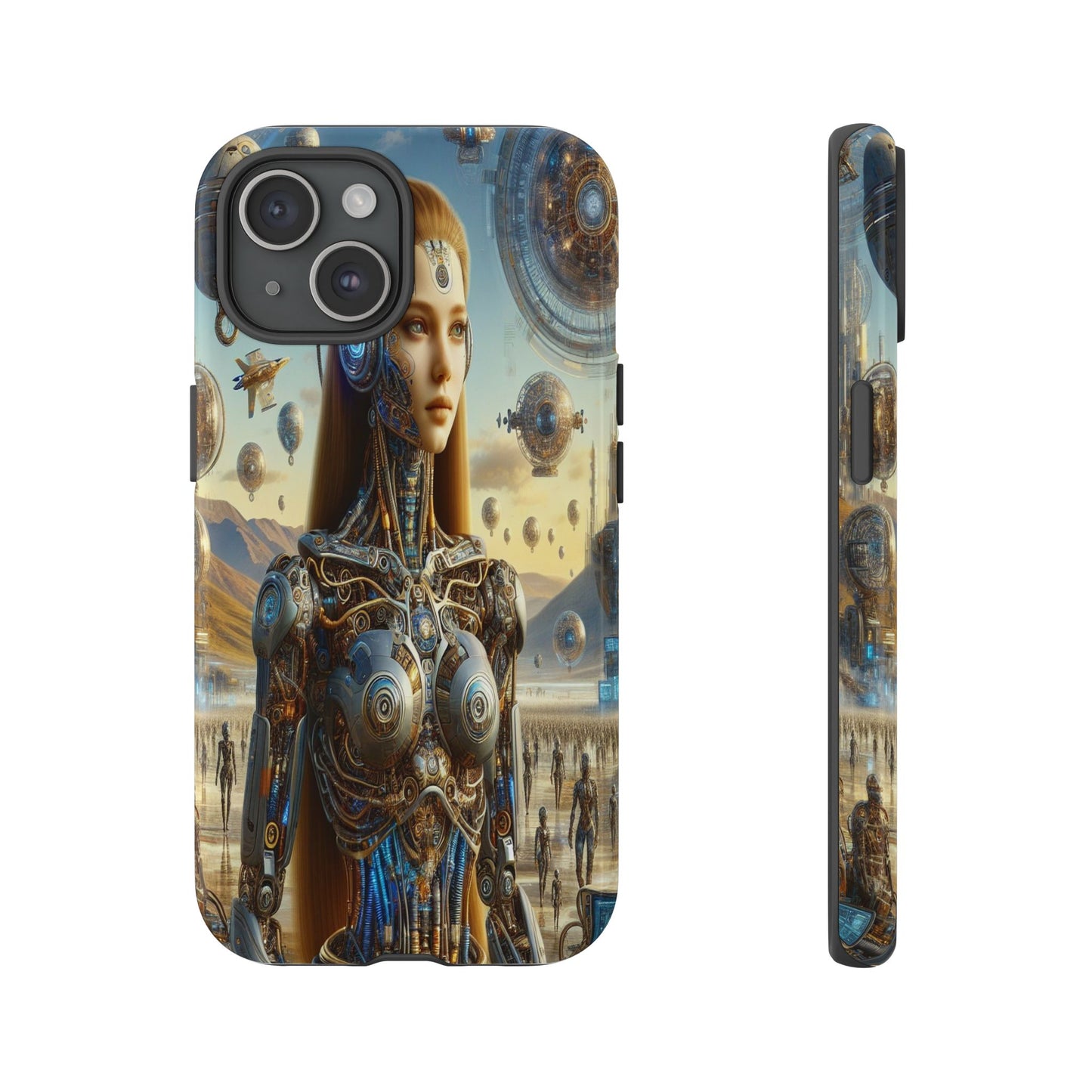 Futuristic Realm of Technology - Phone Case