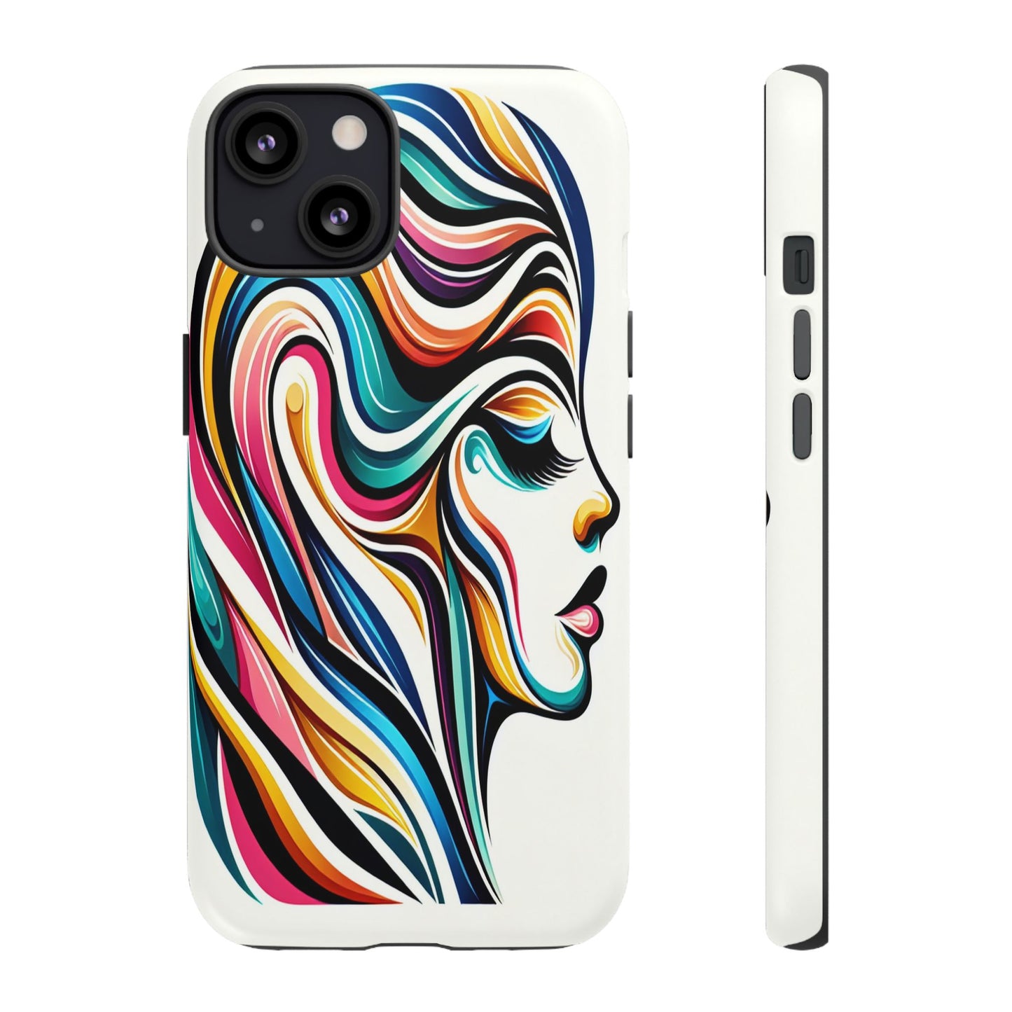 Custom ProtectiveRadiant WhirlsIphone Case Compatible With Iphone 16 15 14 - Phone Cover