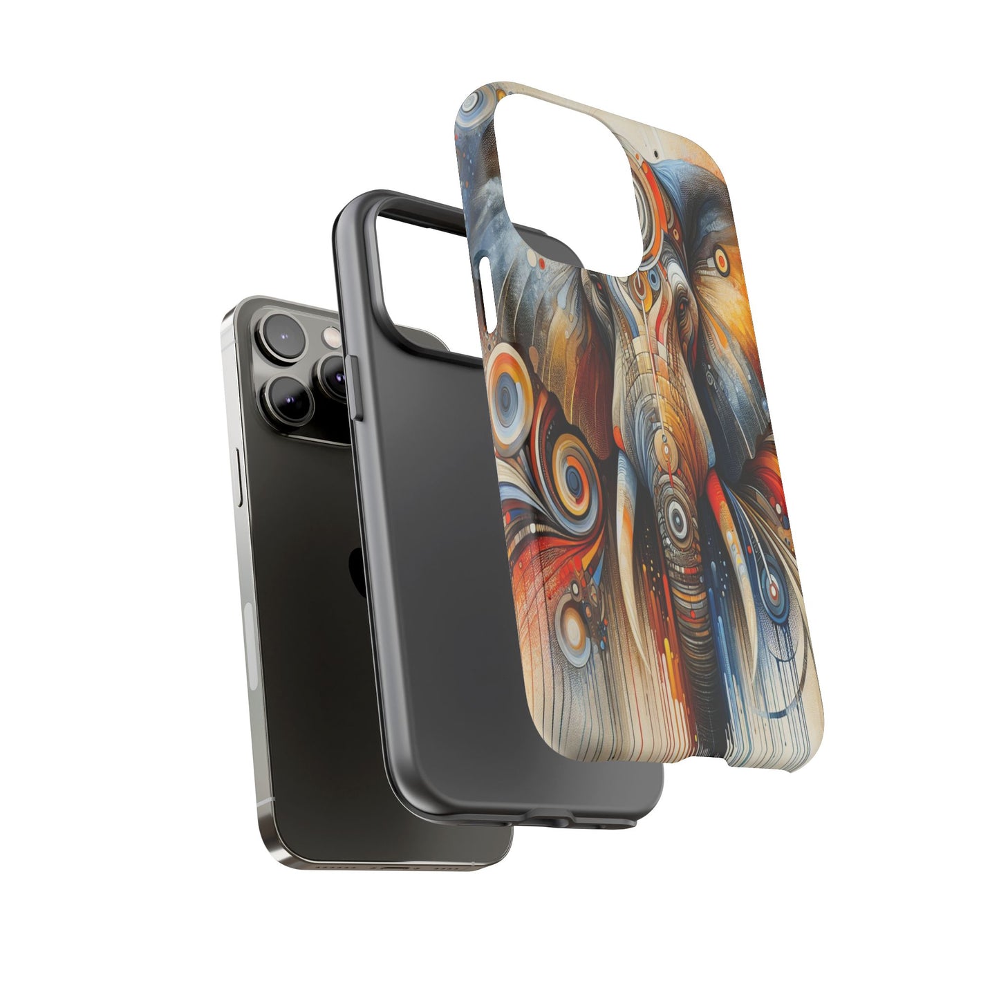 Elephant Kaleidoscope - Phone Case