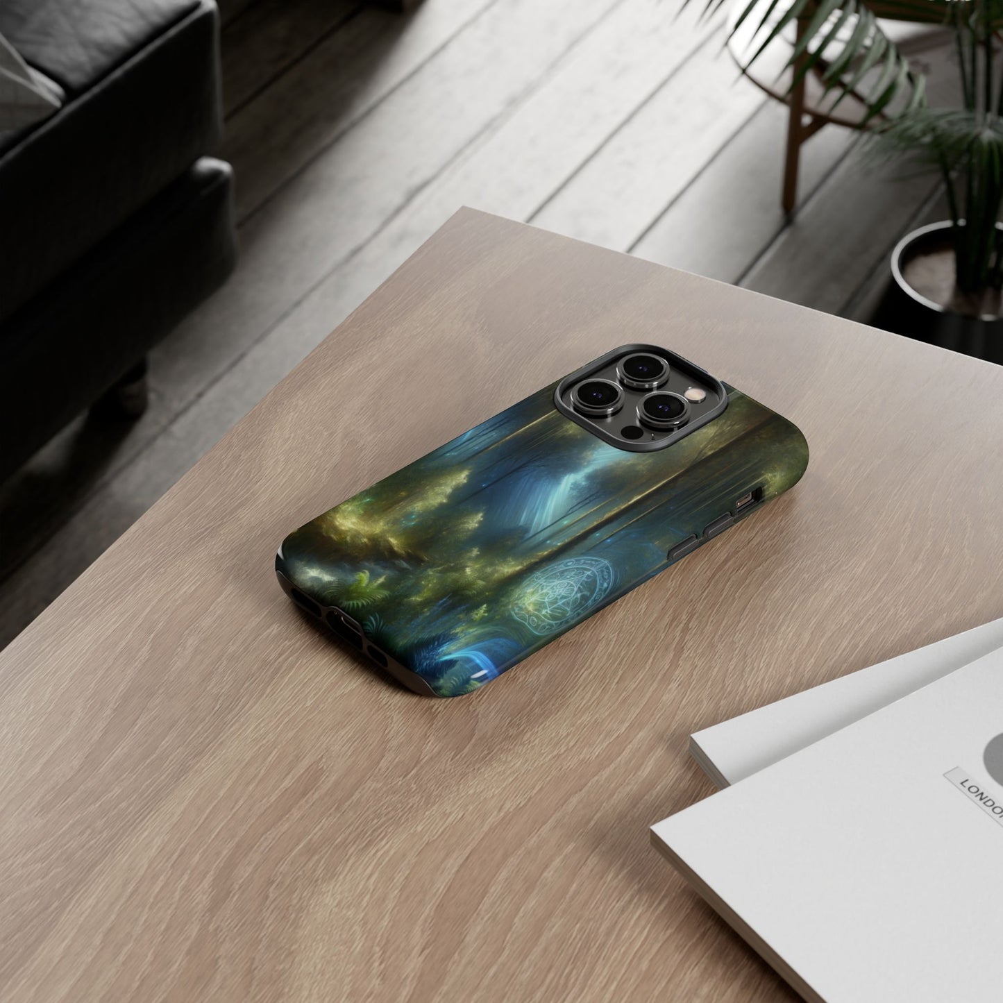 Mystical Forest Light - Phone Case
