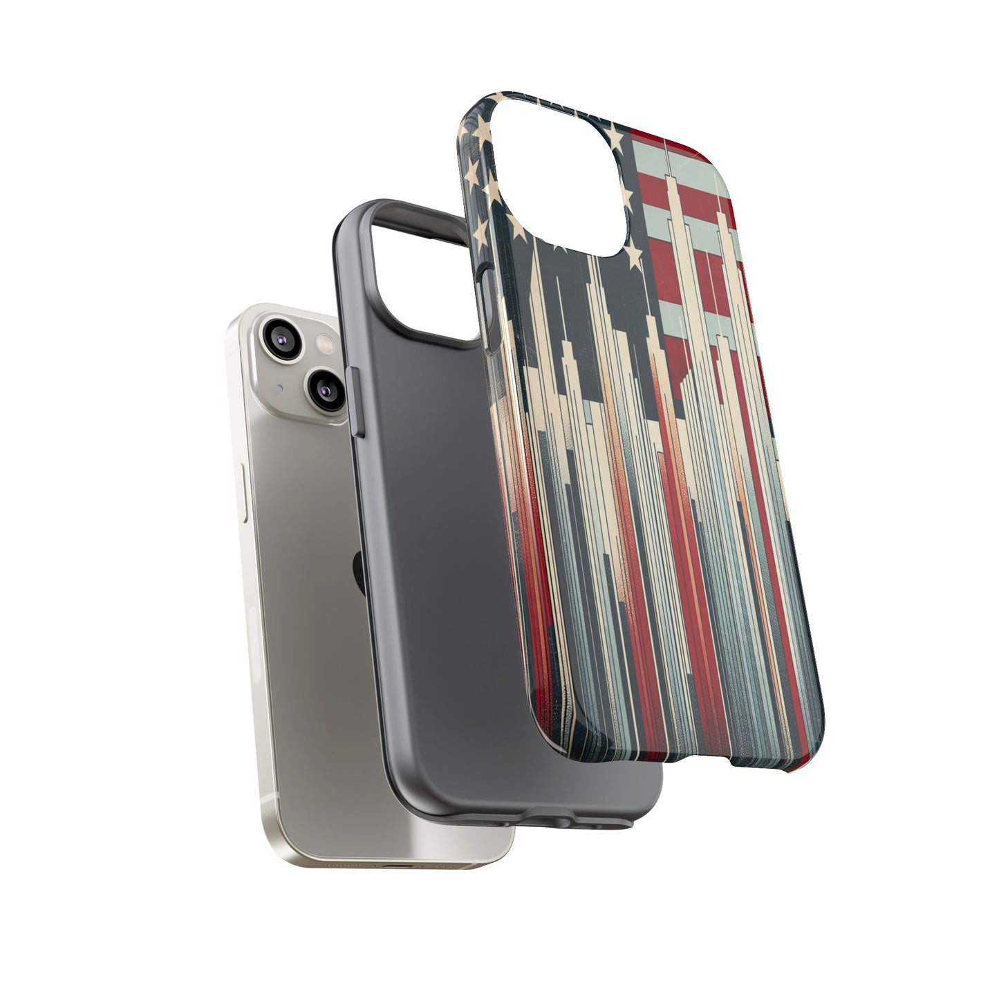 Skyline and Stars Unite - Phone Case