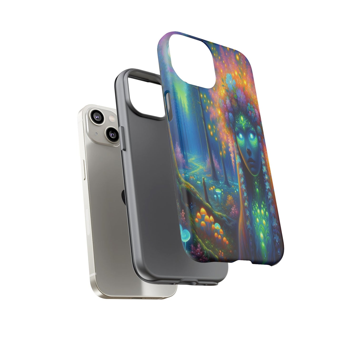 Forest of Mystical Lights - Phone Case