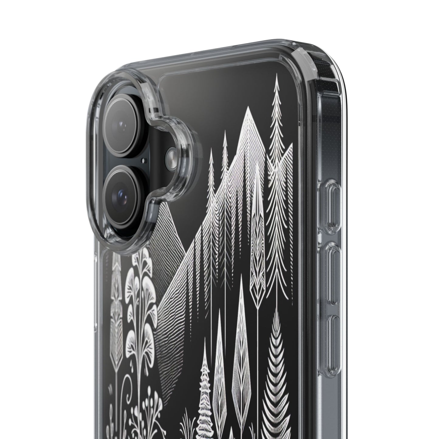 Transparent Alpine Wilderness Pathways Iphone Case Compatible With Iphone 16 15 14 - Clear Phone Cover