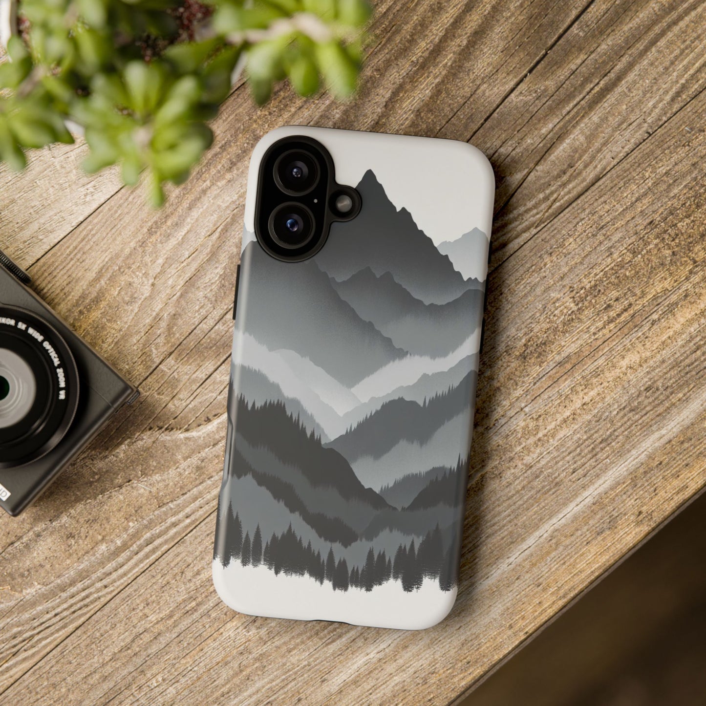 Layers of Misty Peaks - Phone Case