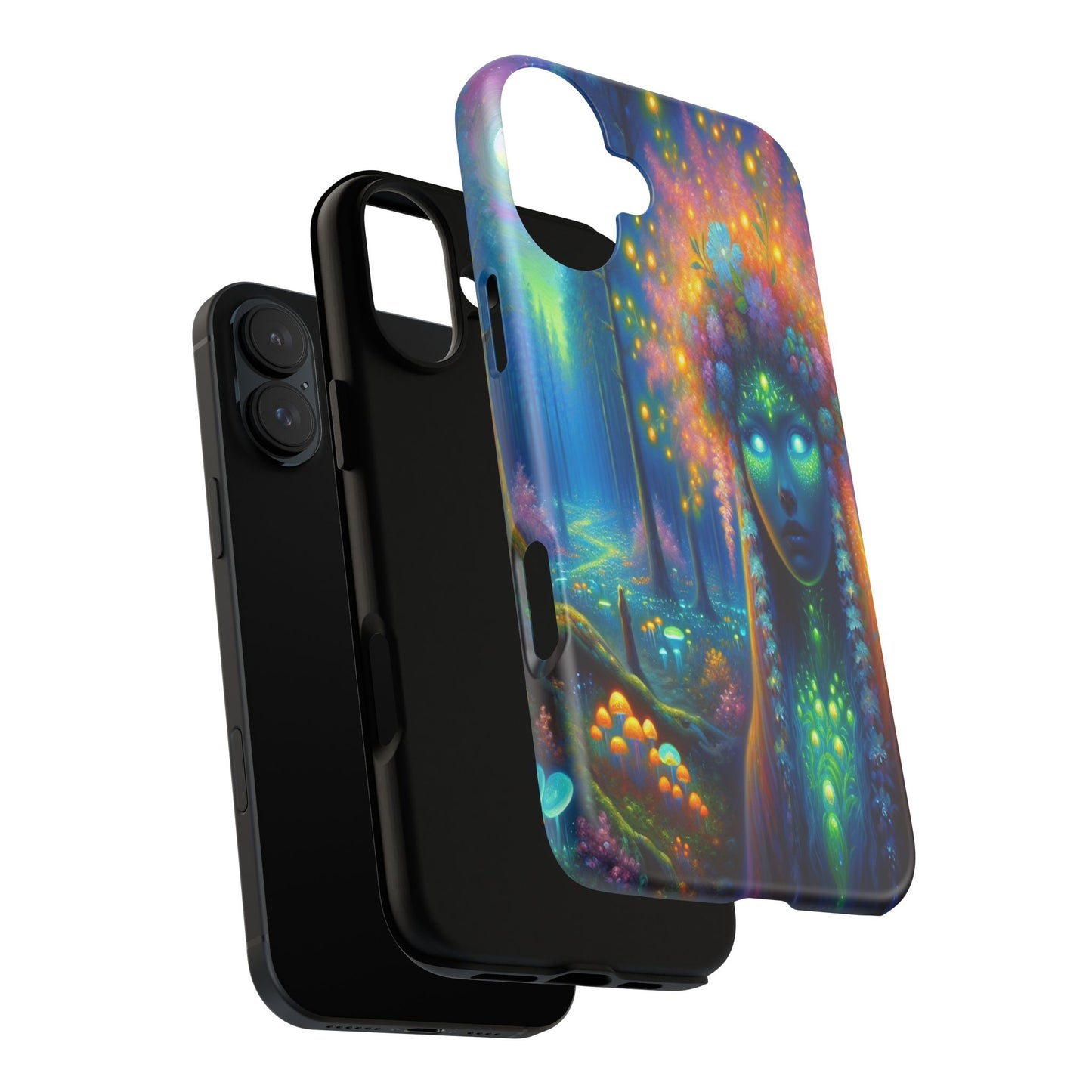 Forest of Mystical Lights - Phone Case