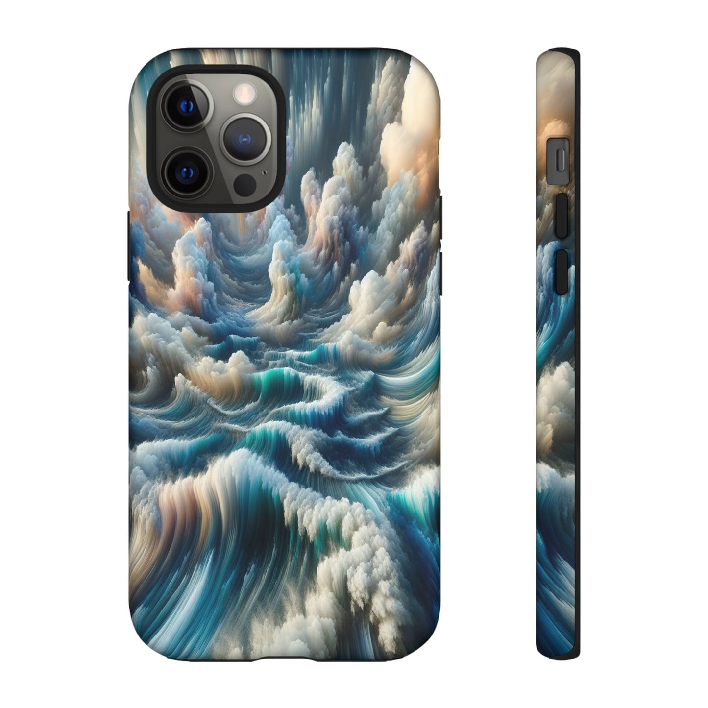 Waves of Clouded Light - Phone Case