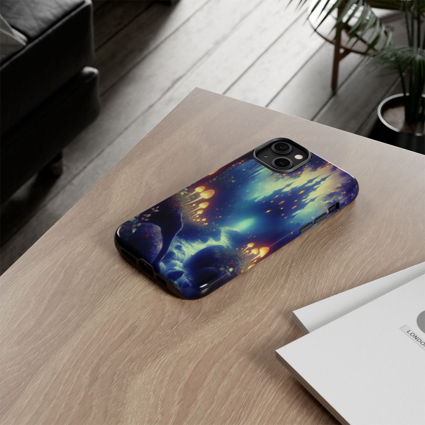 The Luminous Forest Path - Phone Case