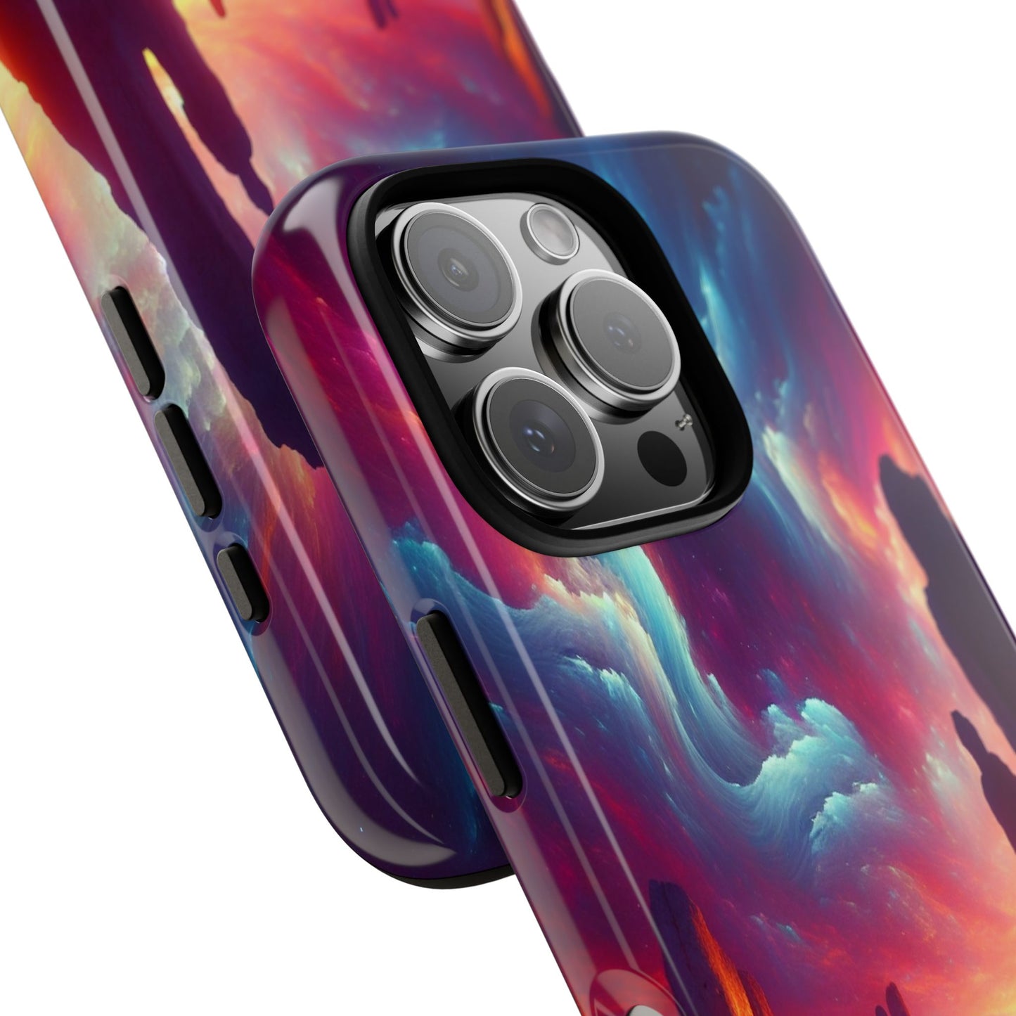 Wanderer in the Painted Sky - Phone Case