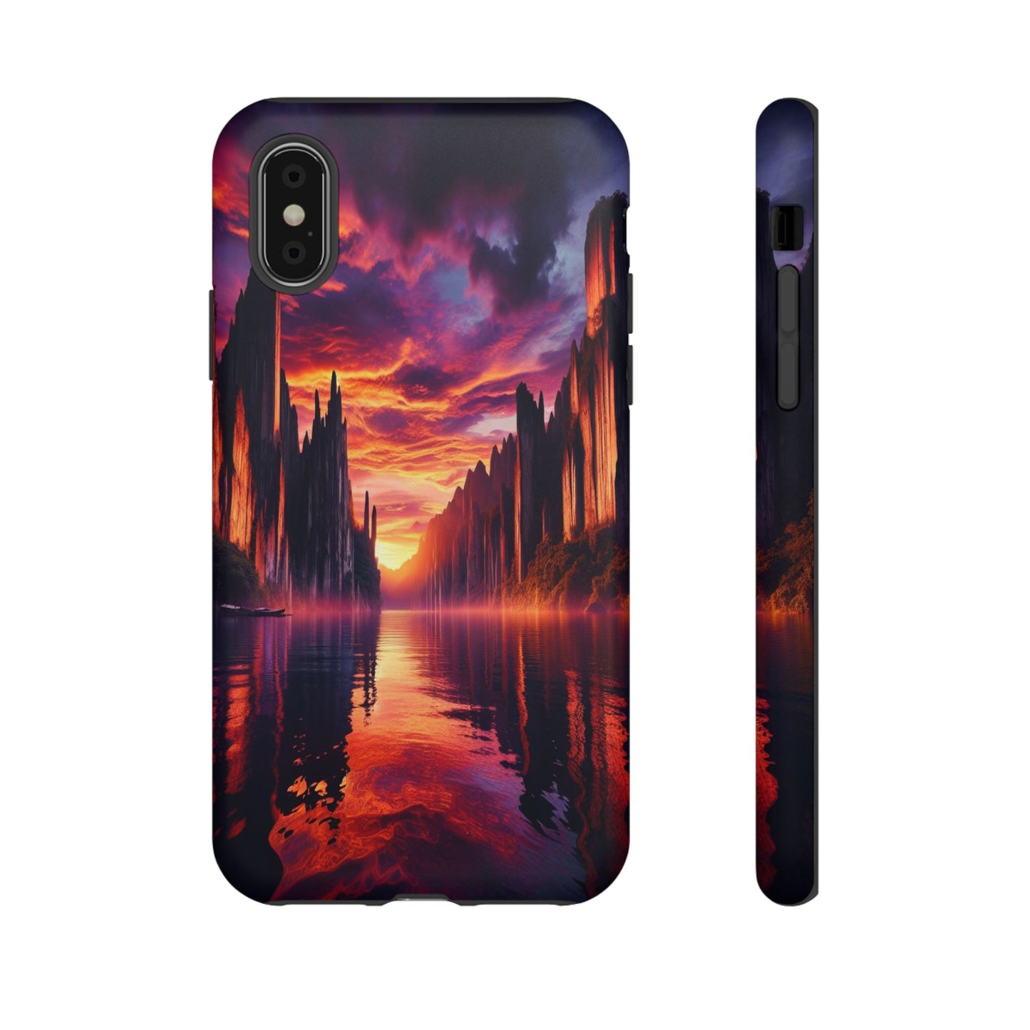 Protective Radiant Horizon Reverie  Iphone Case Compatible With Iphone 16 15 14 - Phone Cover