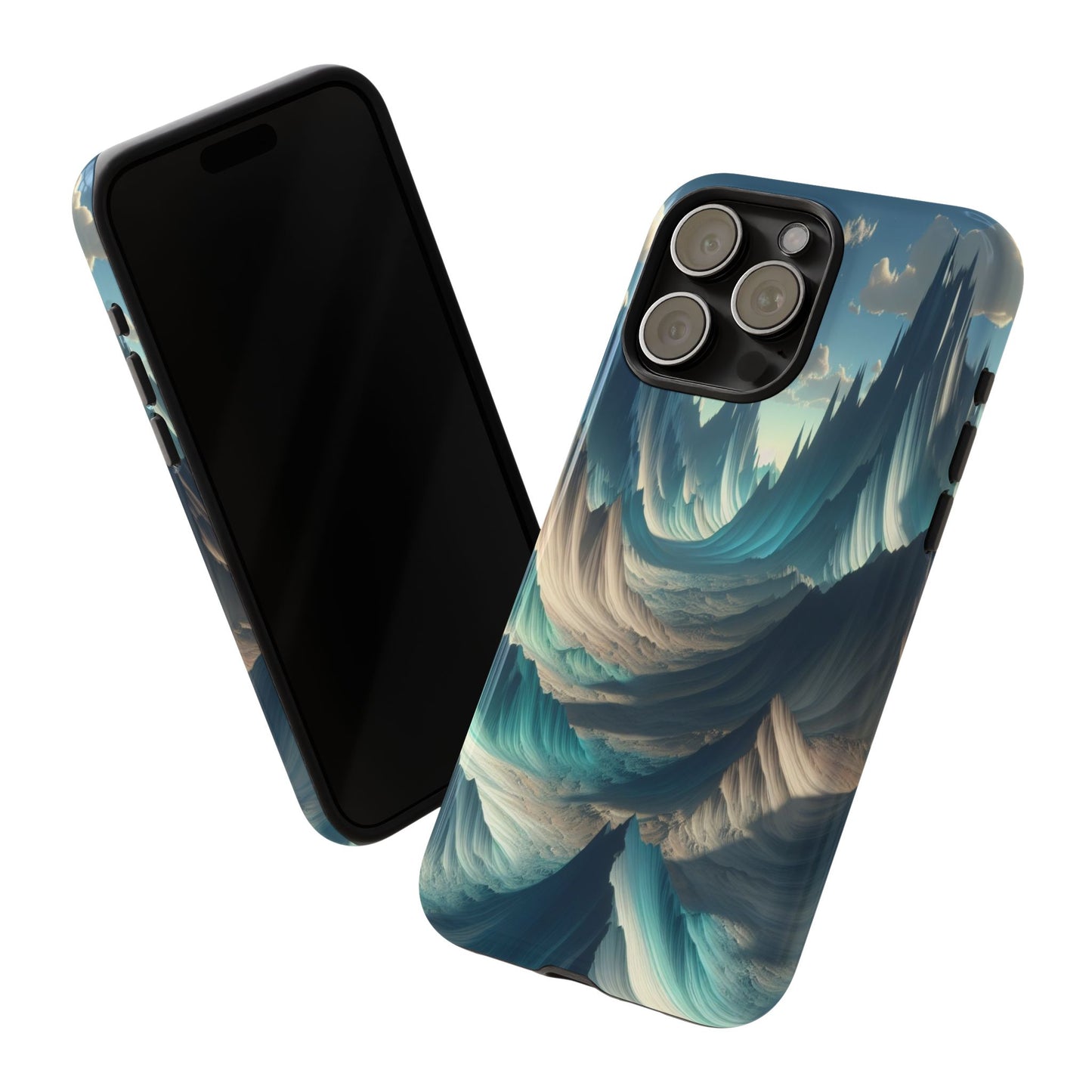 Whispering Peaks of Imagination - Phone Case