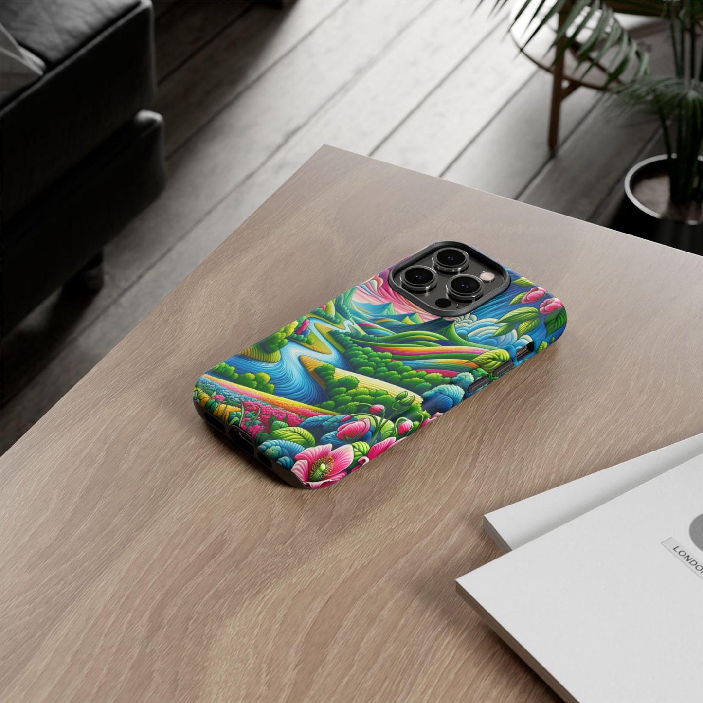 Colorful Landscape Fantasy - Phone Case