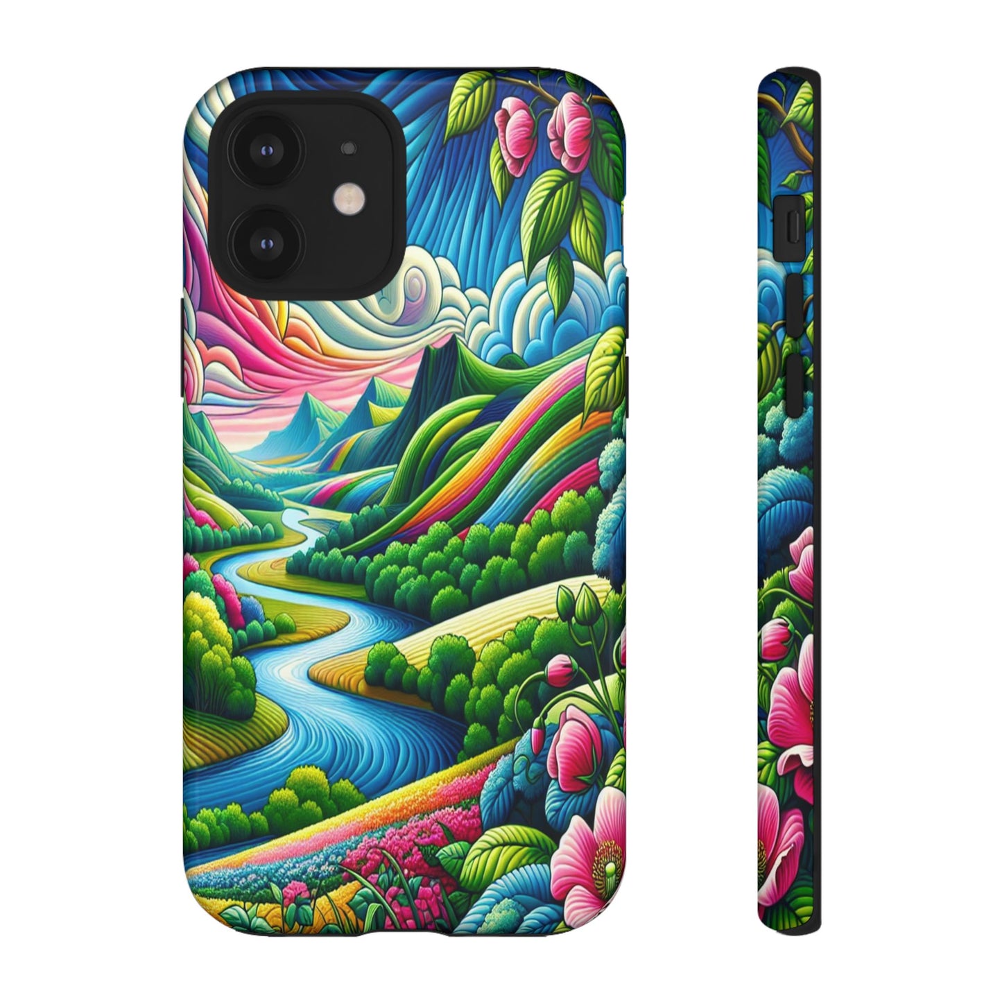 Colorful Landscape Fantasy - Phone Case