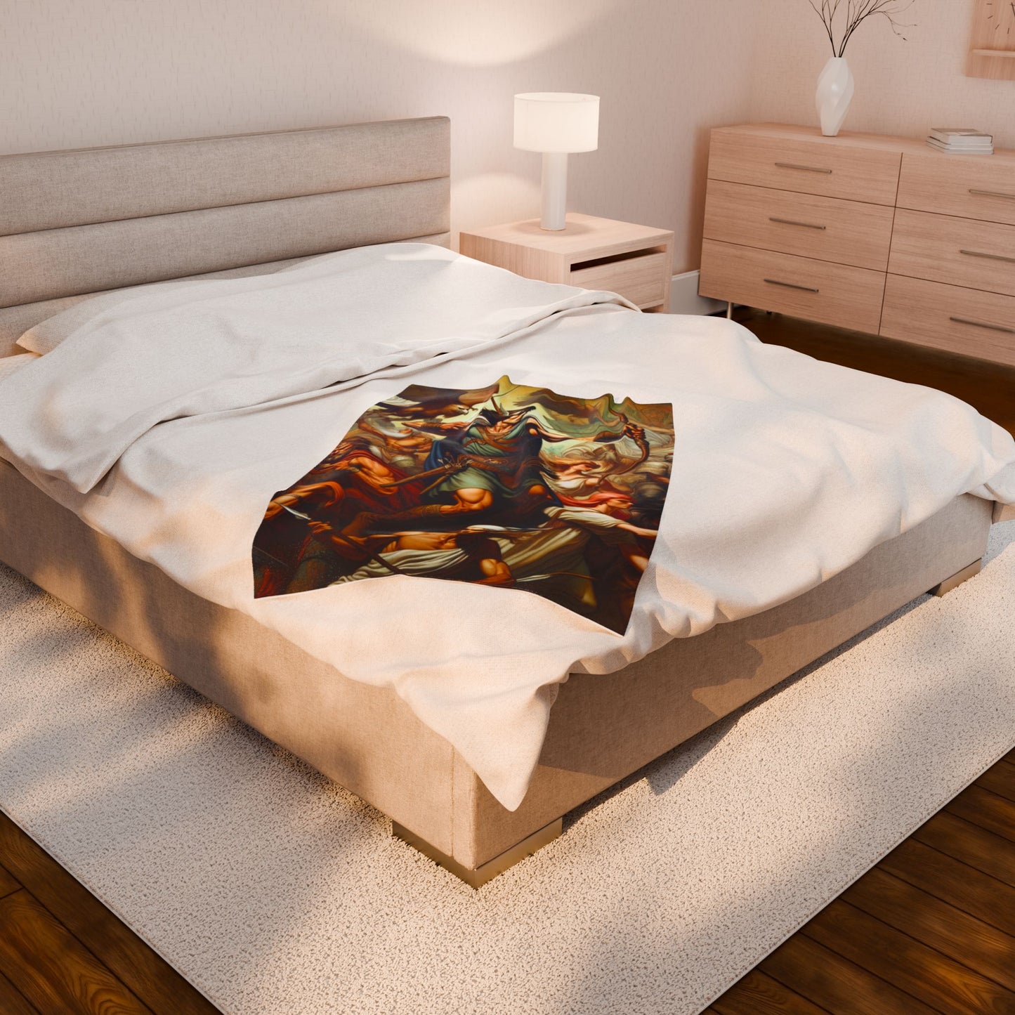 Odyssey of Ancient Legends- Plush Blanket