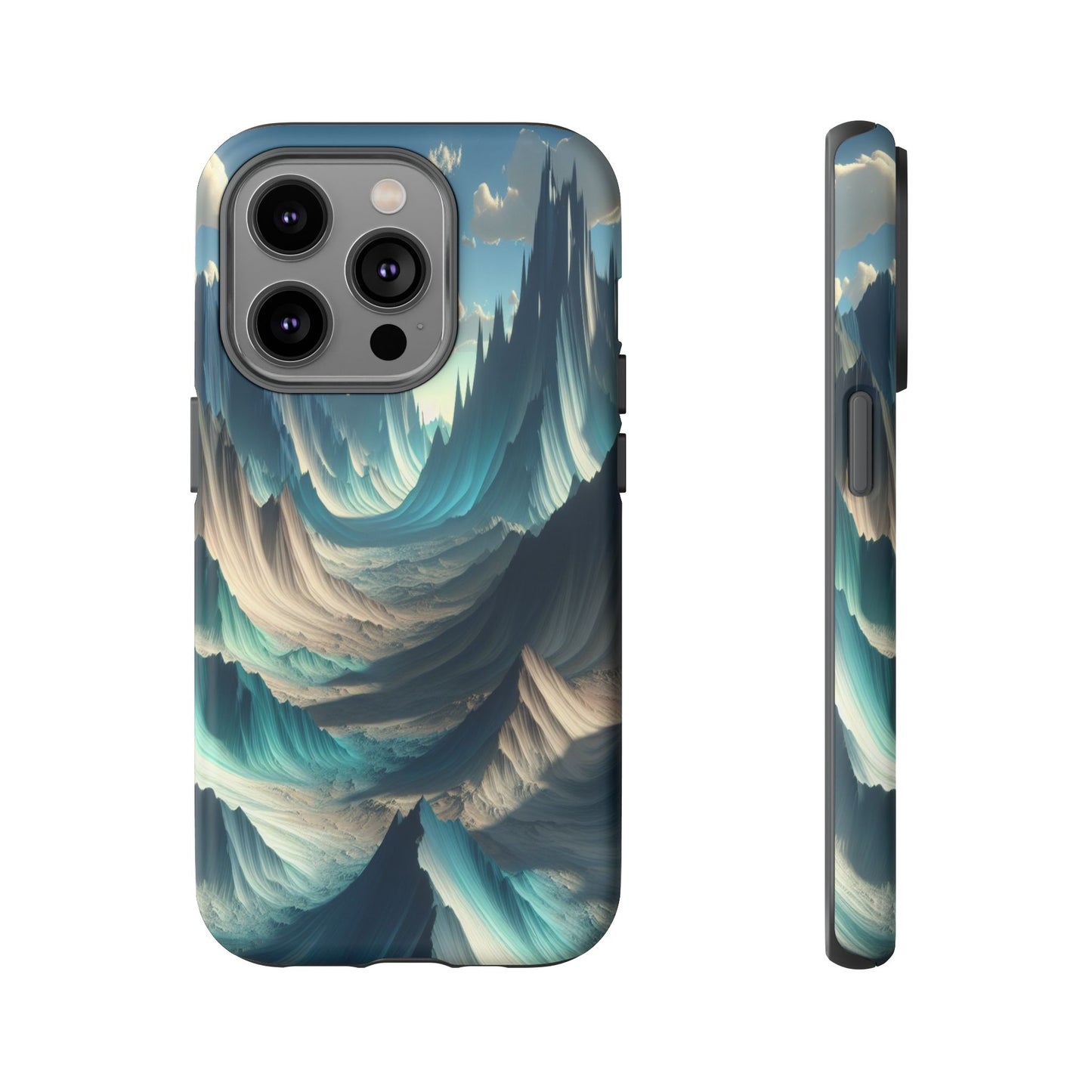 Whispering Peaks of Imagination - Phone Case