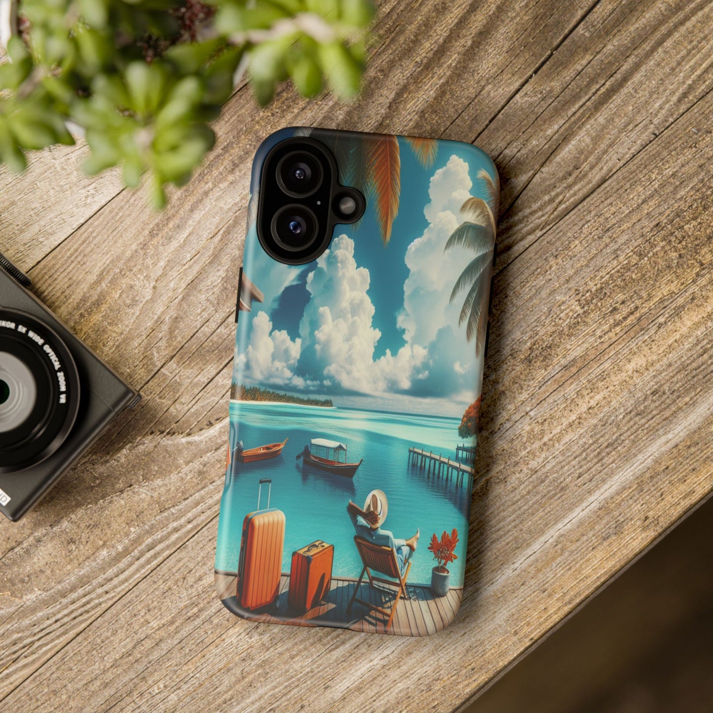 Island Escape Oasis - Phone Case