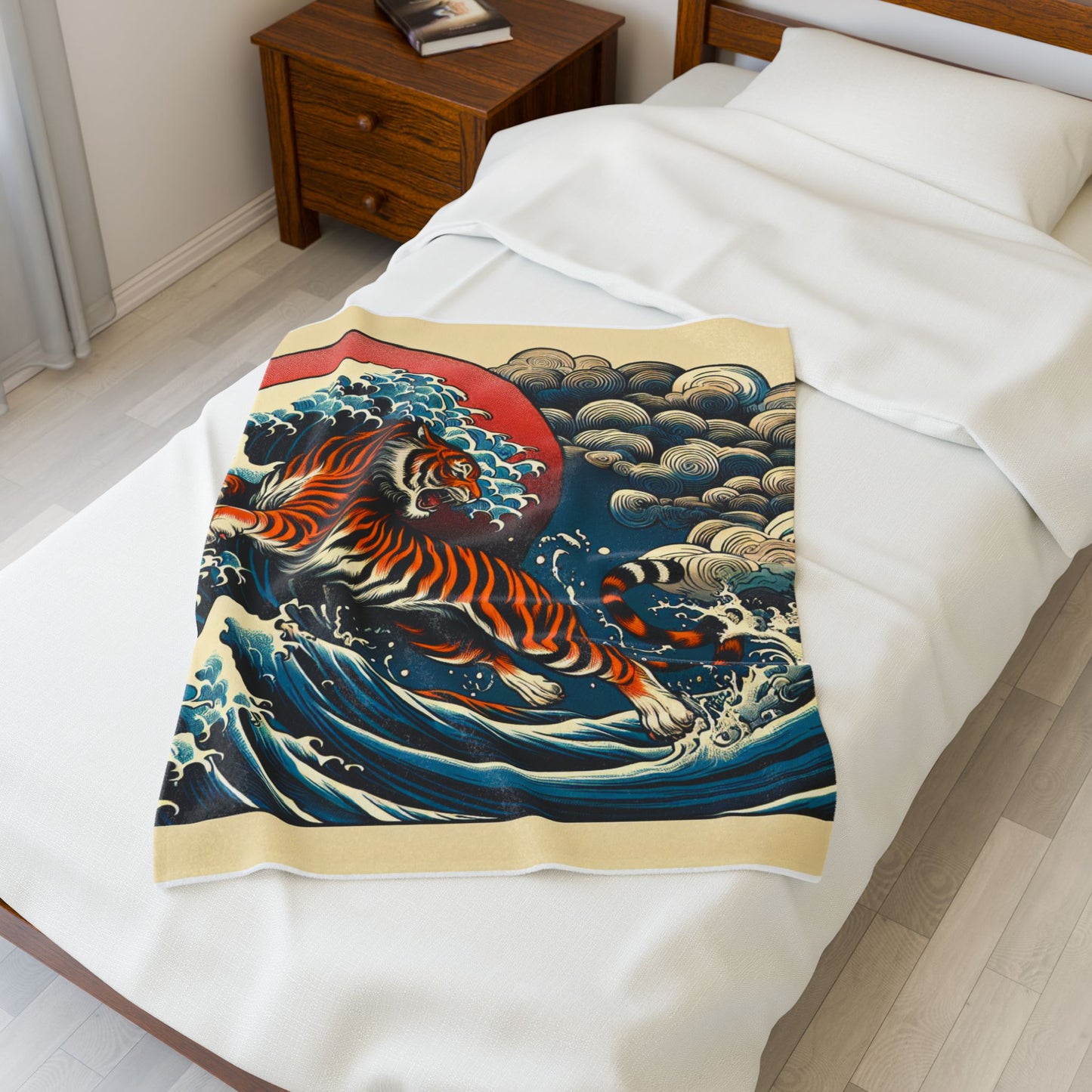 Roaring Through the Waves - Plush Blanket