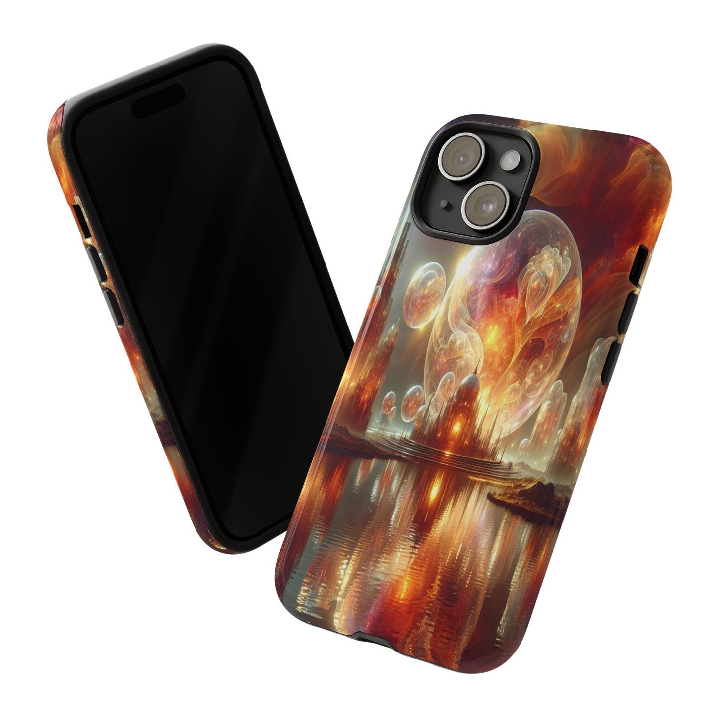 Protective Celestial Dreamscape Iphone Case Compatible With Iphone 16 15 14 - Phone Cover