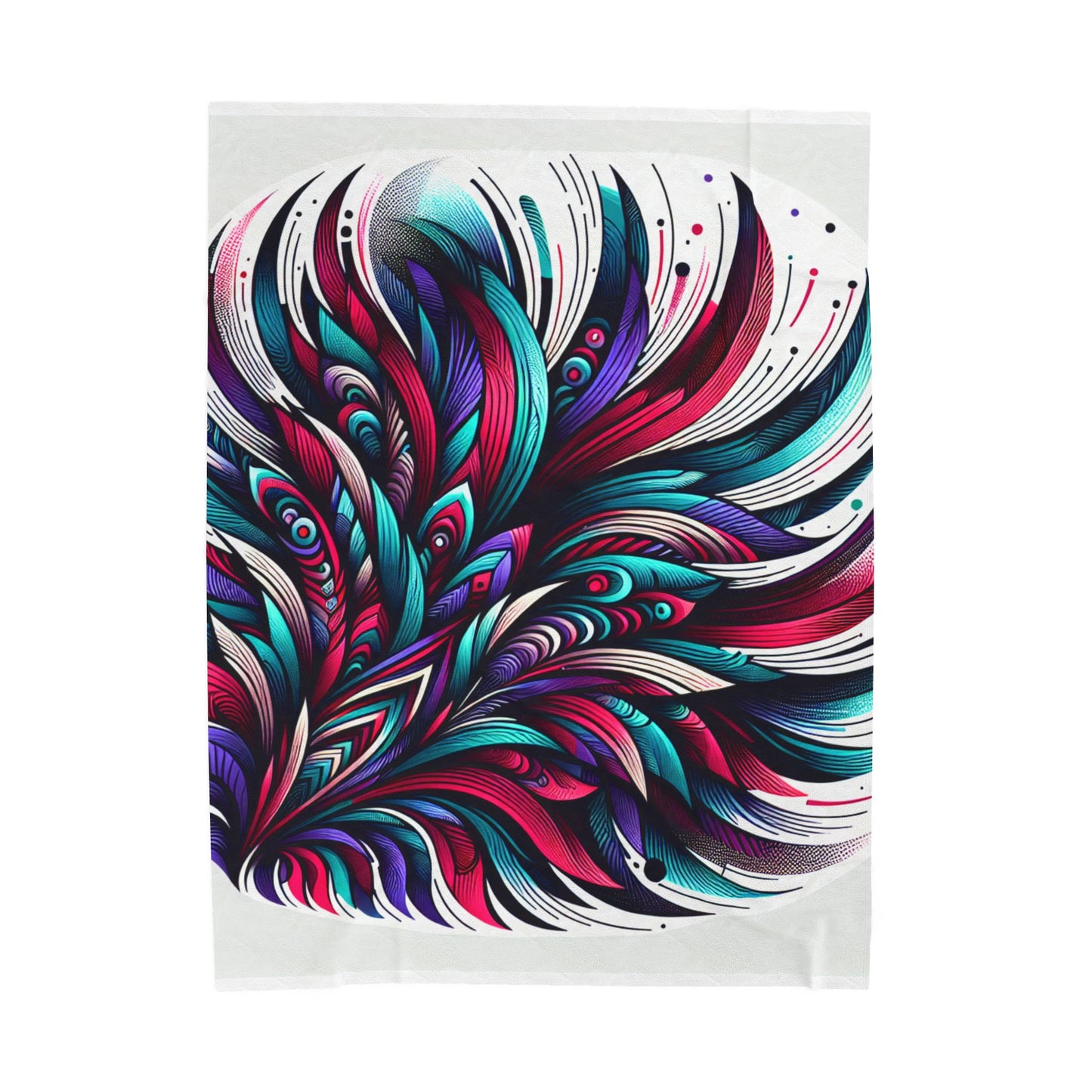 Waves of Imagination - Plush Blanket