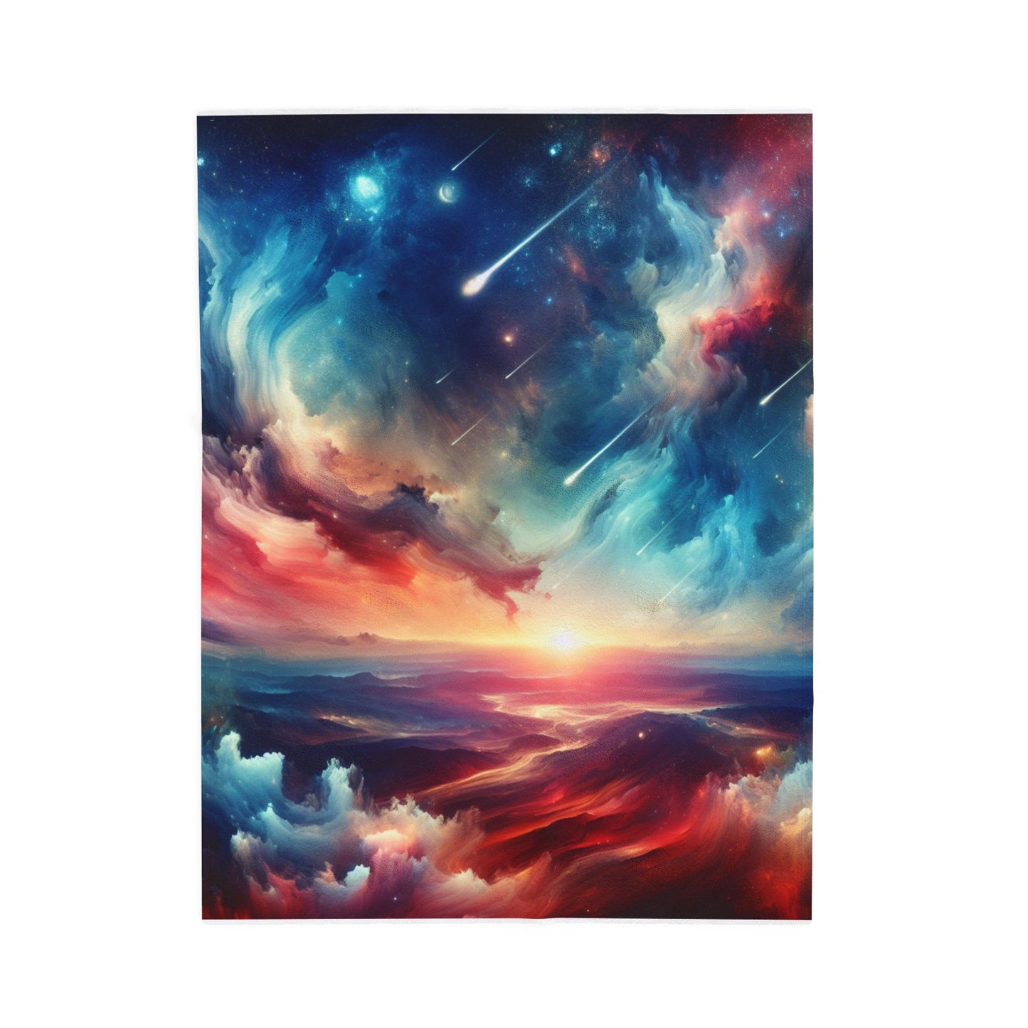 Celestial Rhythms - Plush Blanket