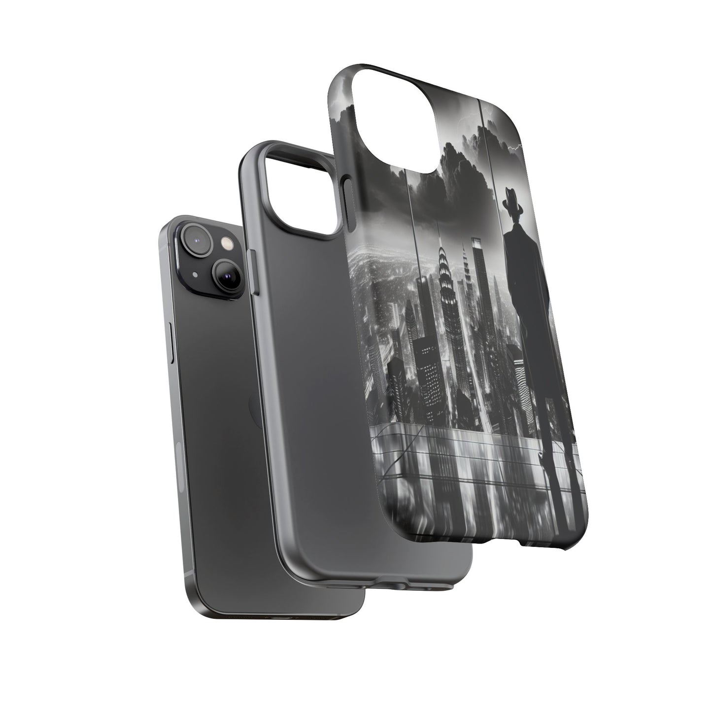 City from the Shadows - Phone Case