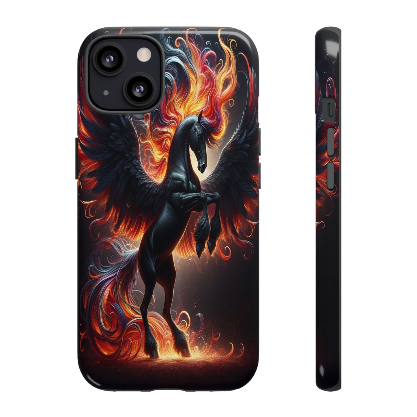 Custom ProtectiveWings of Fire and GraceIphone Case Compatible With Iphone 16 15 14 - Phone Cover