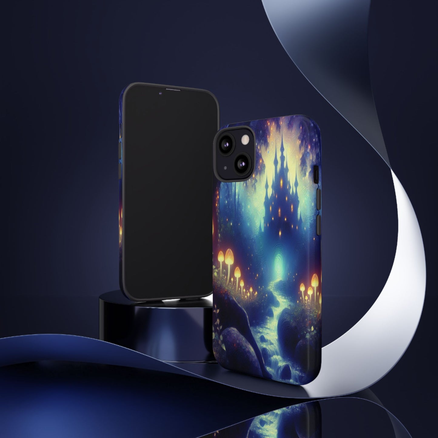 The Luminous Forest Path - Phone Case