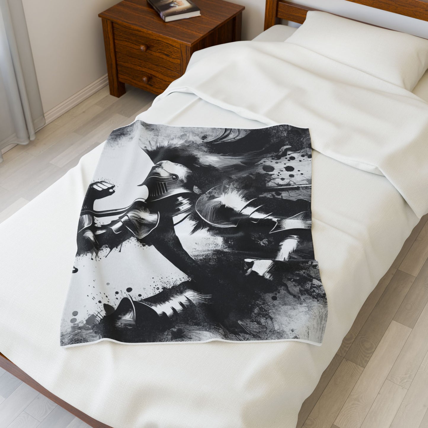 Knight in Motion - Plush Blanket