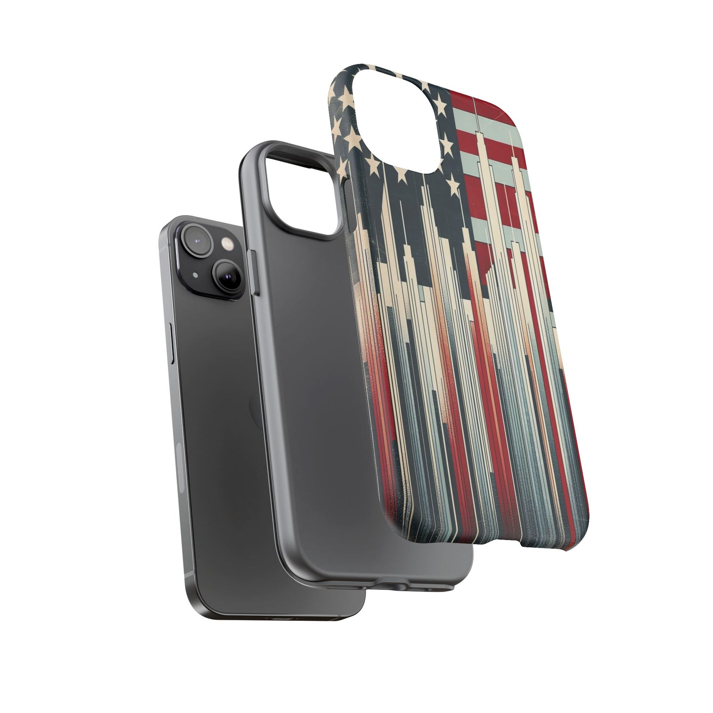 Skyline and Stars Unite - Phone Case