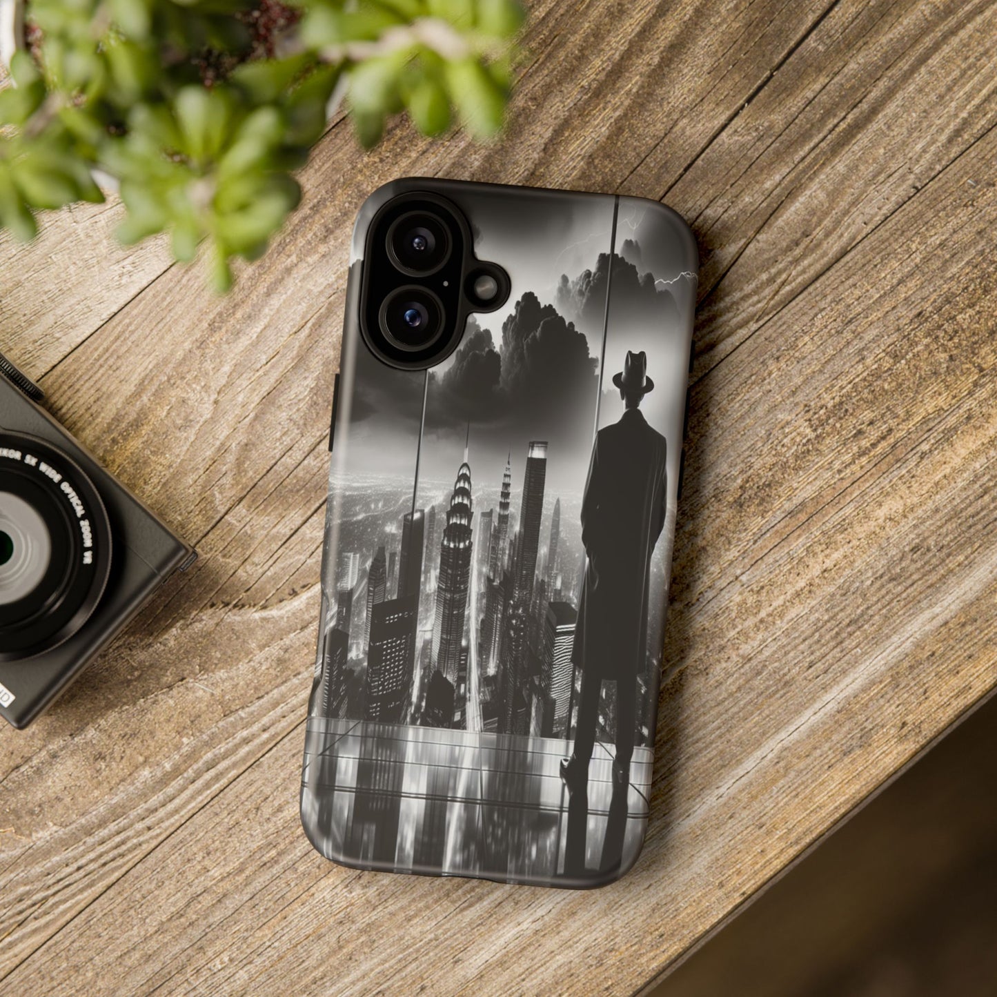 City from the Shadows - Phone Case