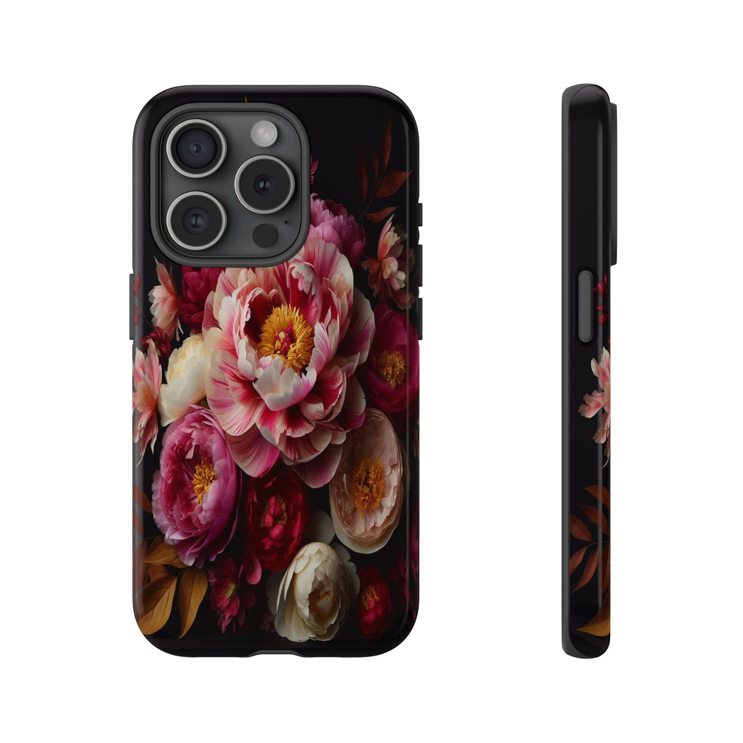 Custom ProtectiveRadiant Petals DisplayIphone Case Compatible With Iphone 16 15 14 - Phone Cover