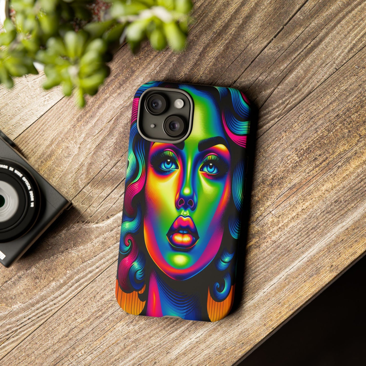 Custom Protective Spectrum Radiance Iphone Case Compatible With Iphone 16 15 14 - Phone Cover