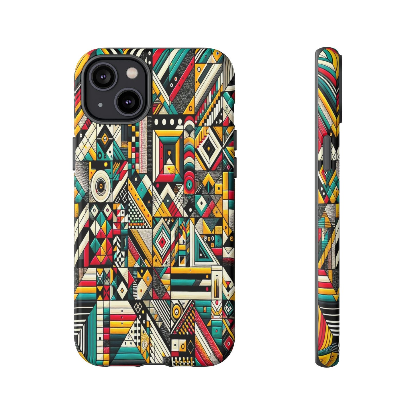 Custom ProtectiveGeometric KaleidoscopeIphone Case Compatible With Iphone 16 15 14 - Phone Cover