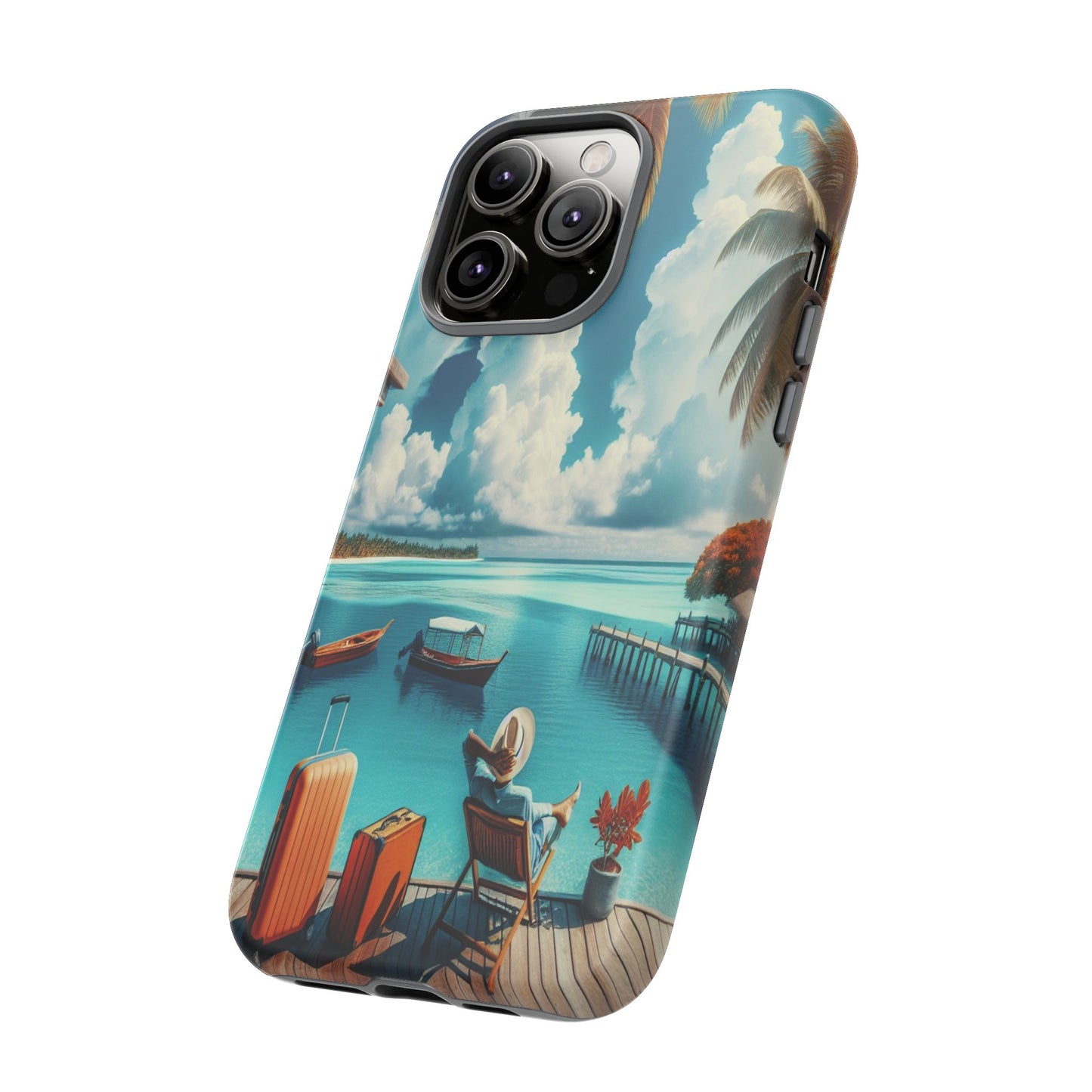Island Escape Oasis - Phone Case