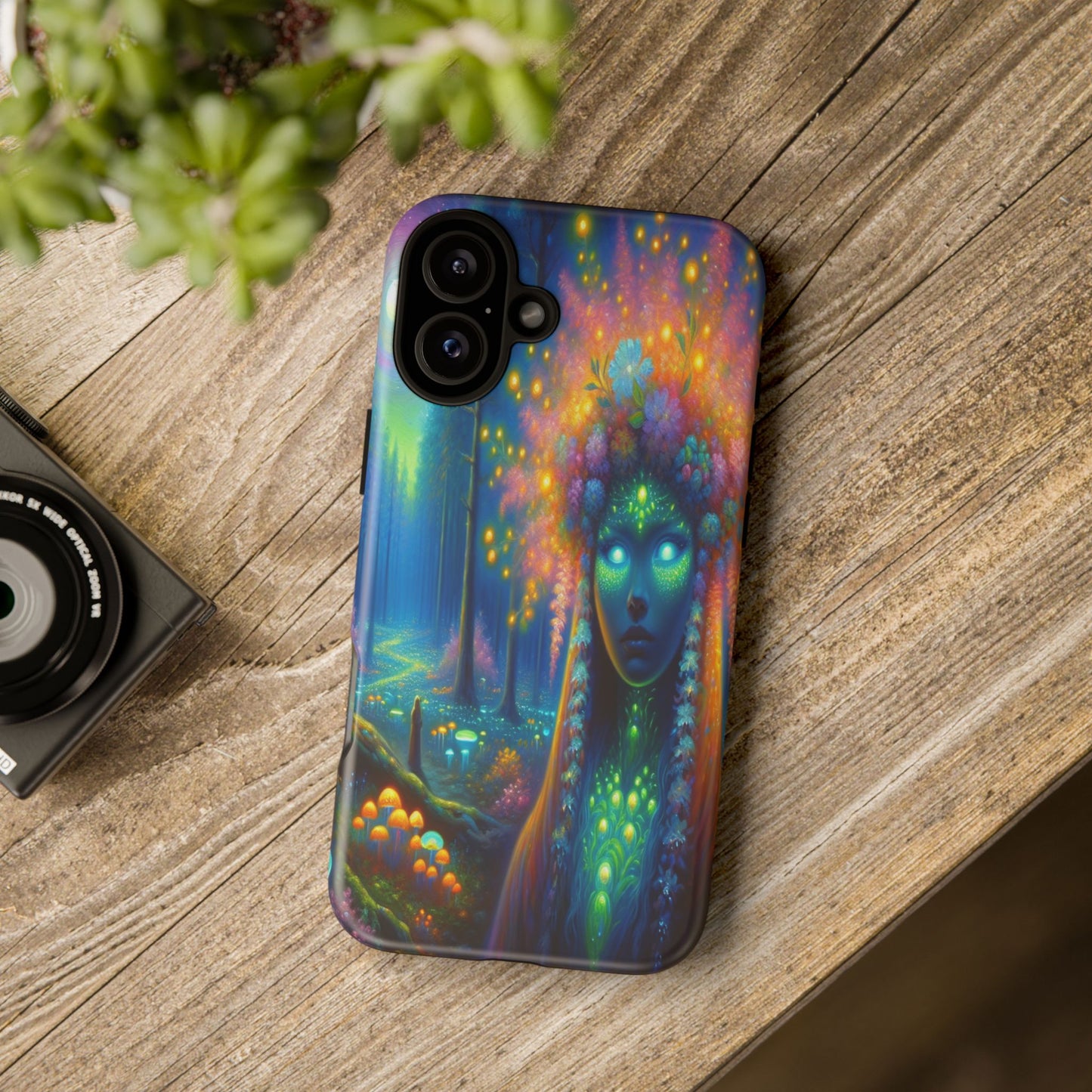 Forest of Mystical Lights - Phone Case