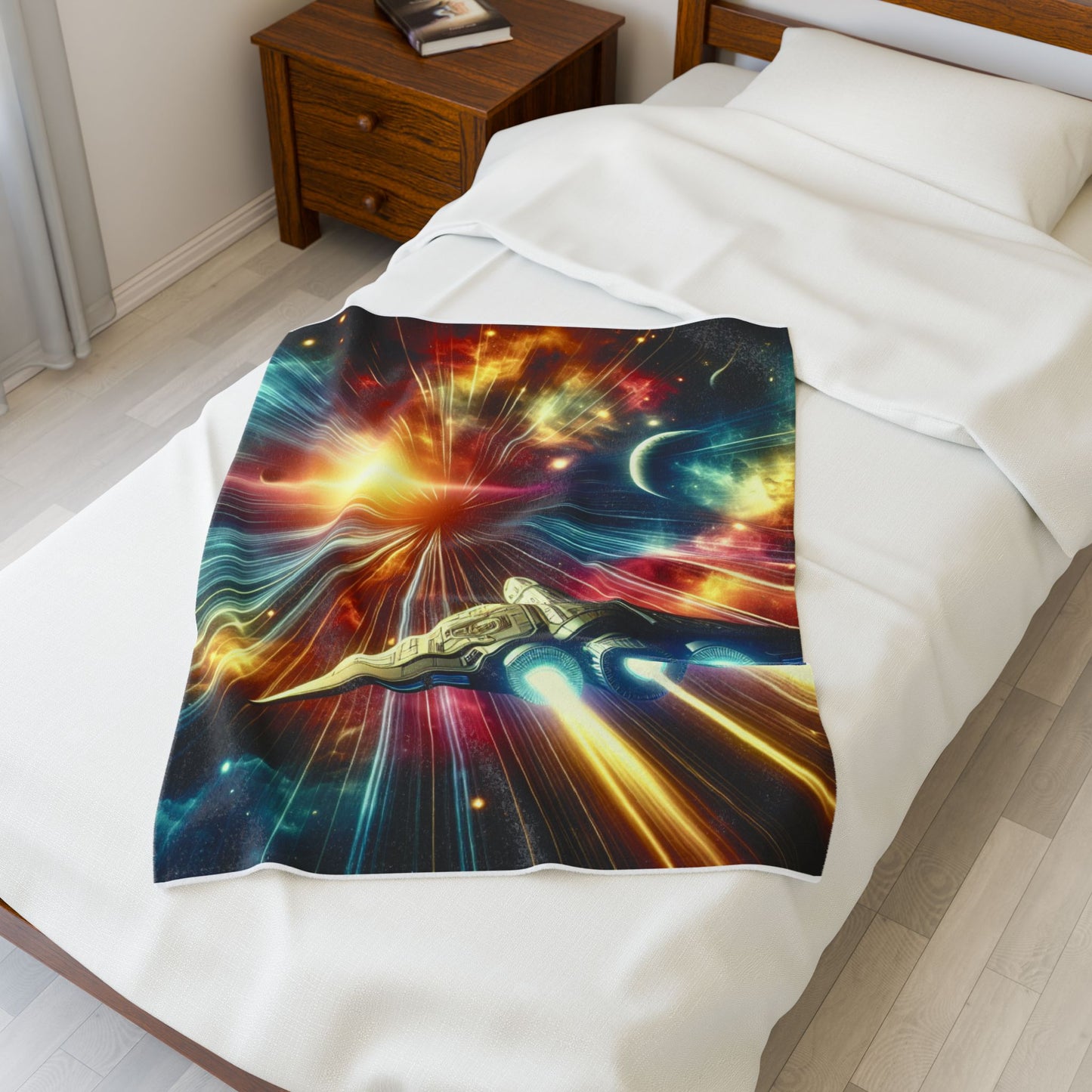 Interstellar Odyssey- Plush Blanket