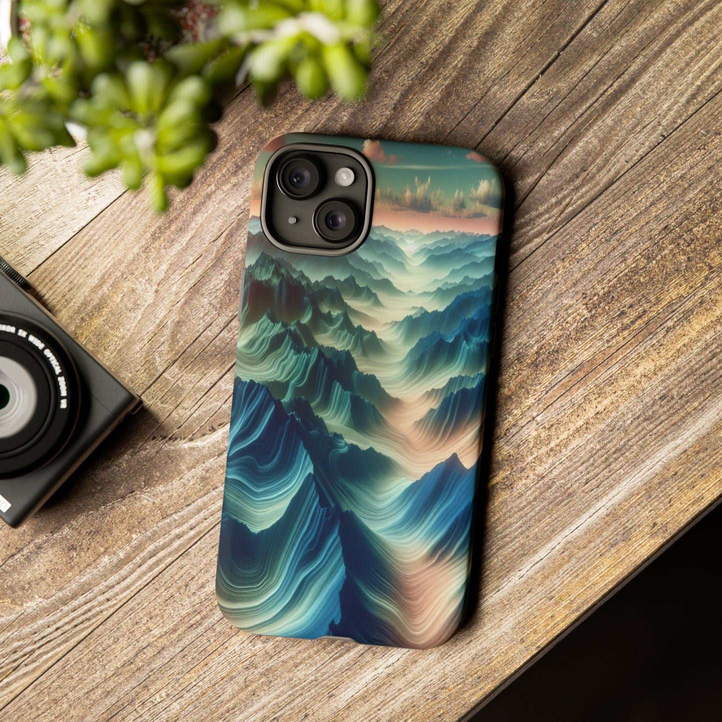 Ethereal Landscapes of Tranquility - Phone Case