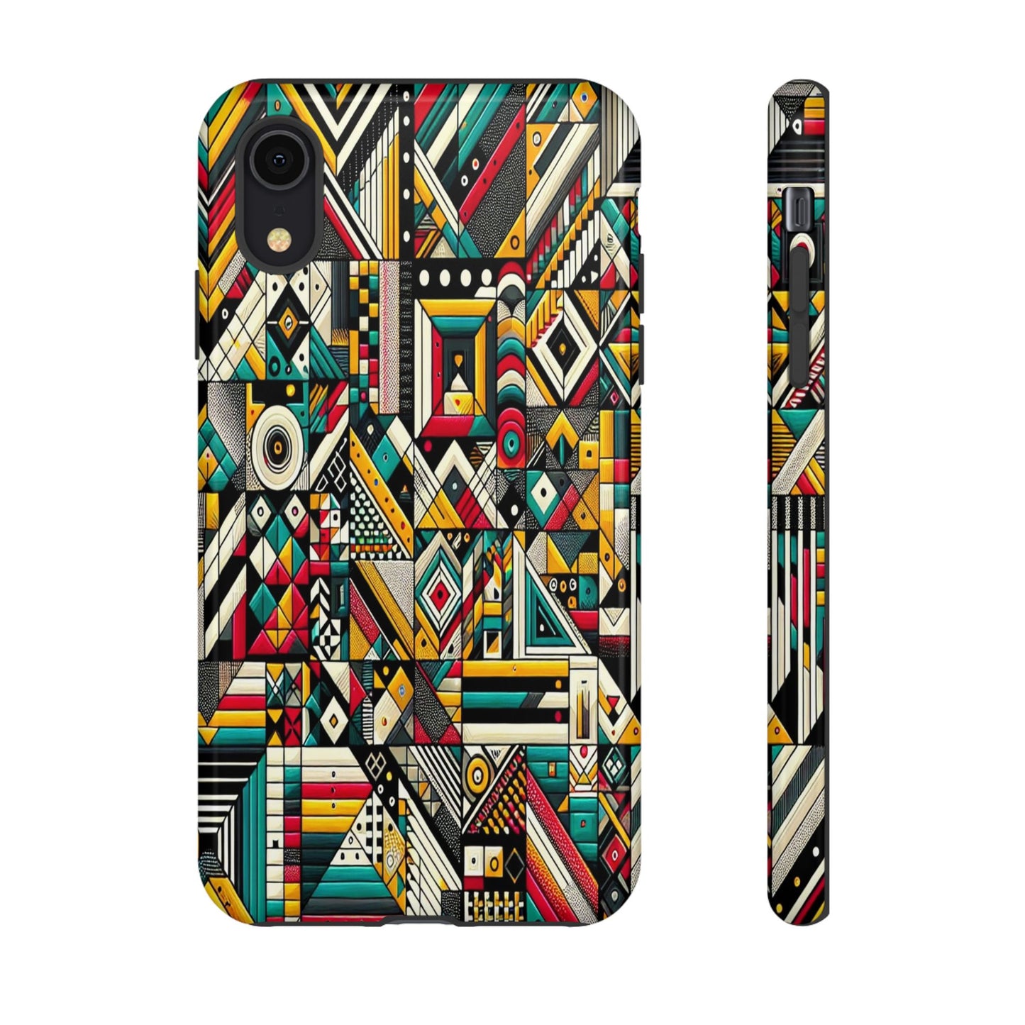 Custom ProtectiveGeometric KaleidoscopeIphone Case Compatible With Iphone 16 15 14 - Phone Cover