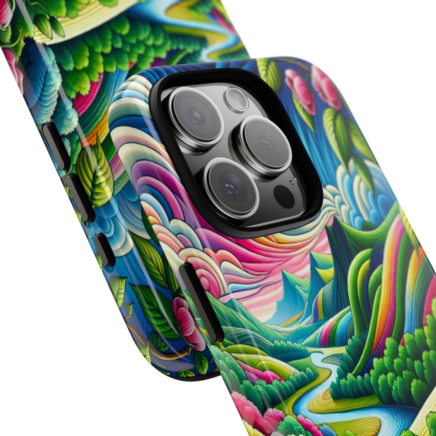 Colorful Landscape Fantasy - Phone Case