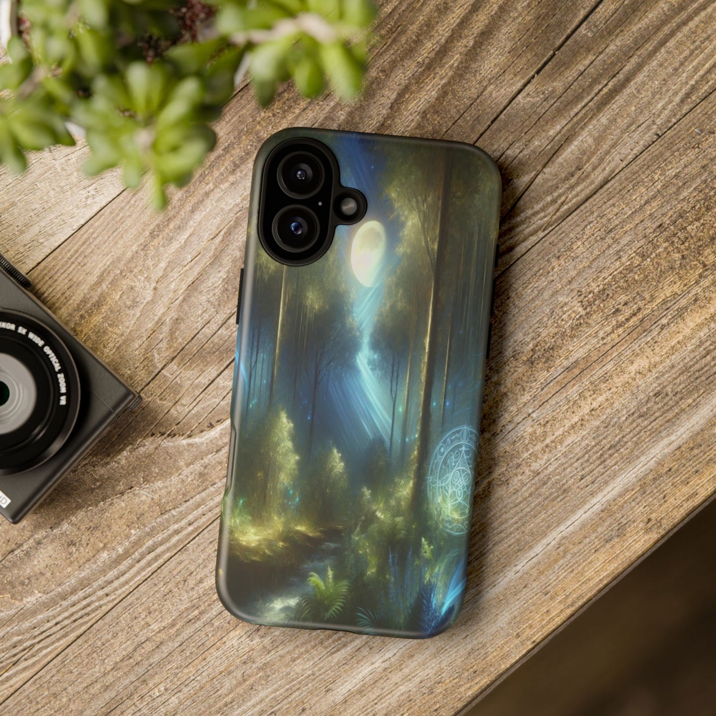 Mystical Forest Light - Phone Case