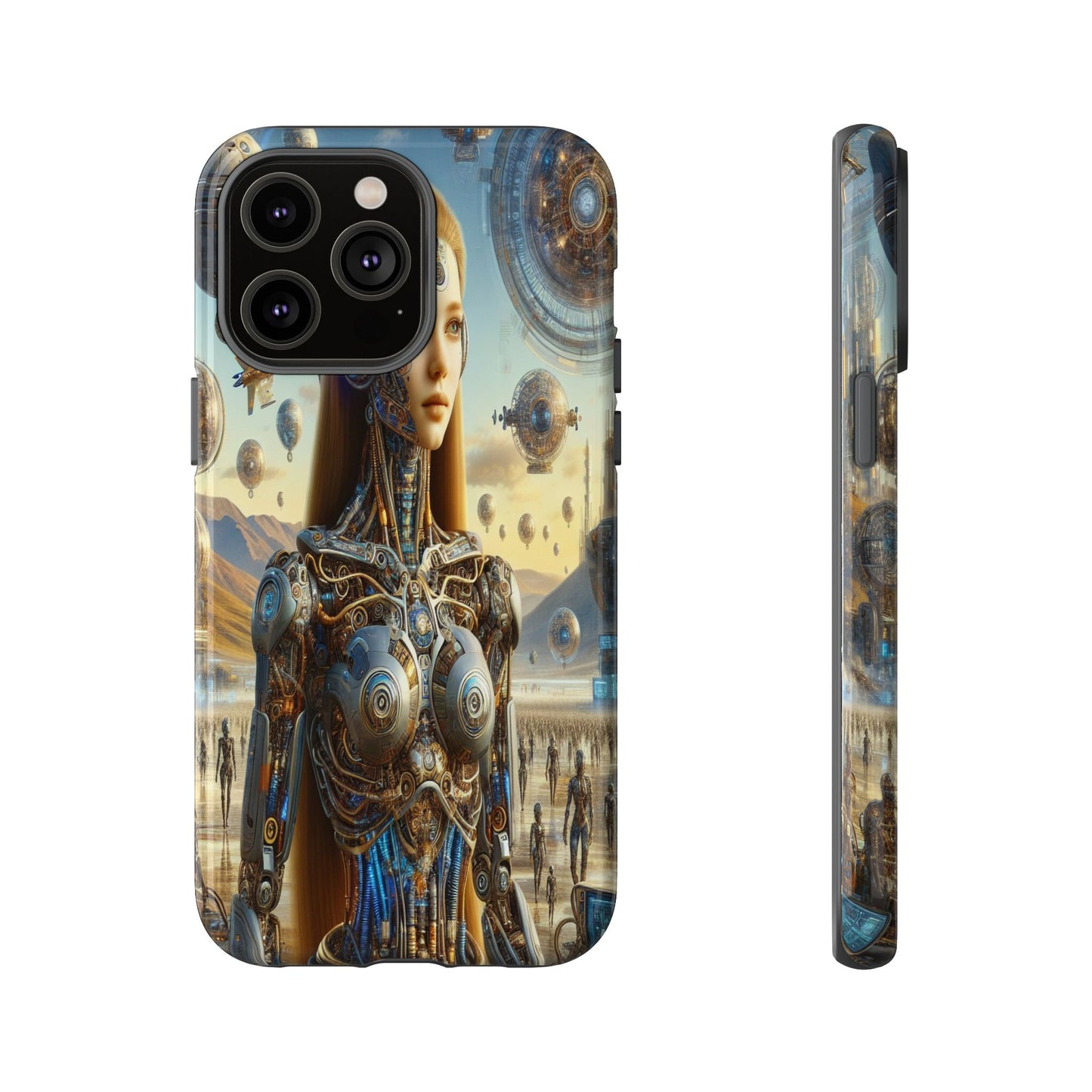 Futuristic Realm of Technology - Phone Case